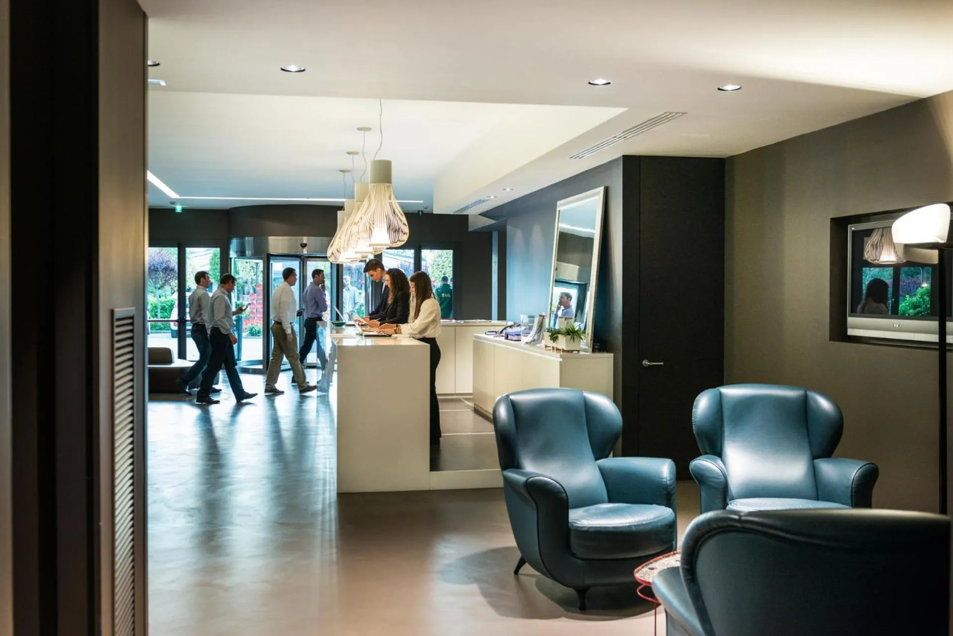 Lobby or reception in Point Hotel