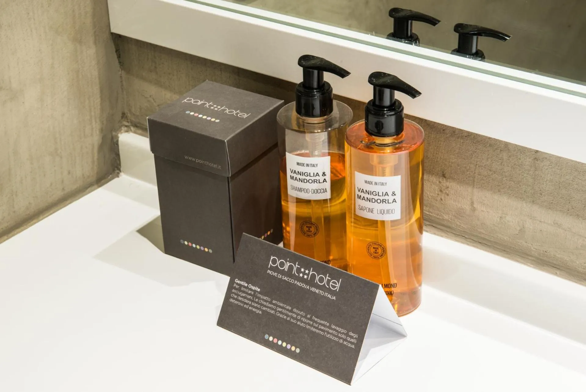 Bathroom in Point Hotel