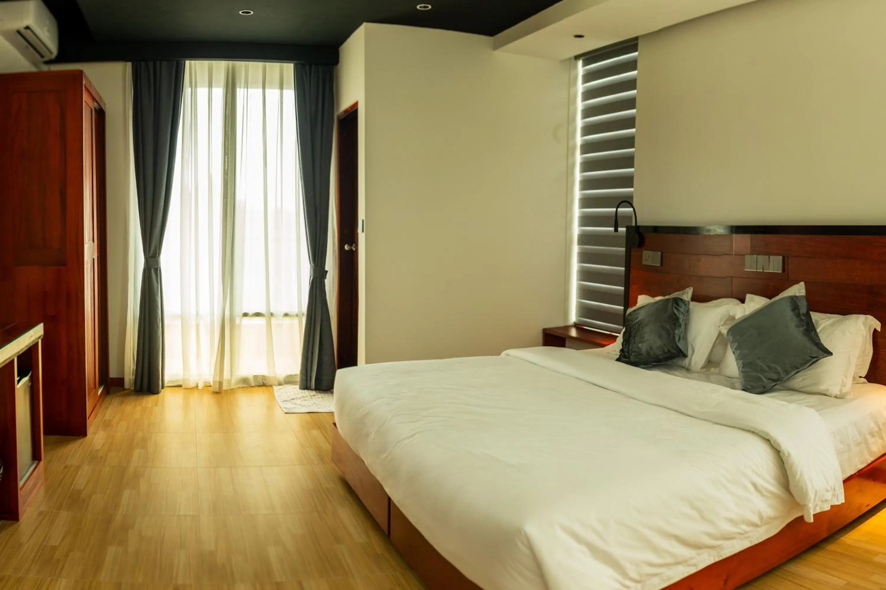 Bed in Baa Sand Maldives