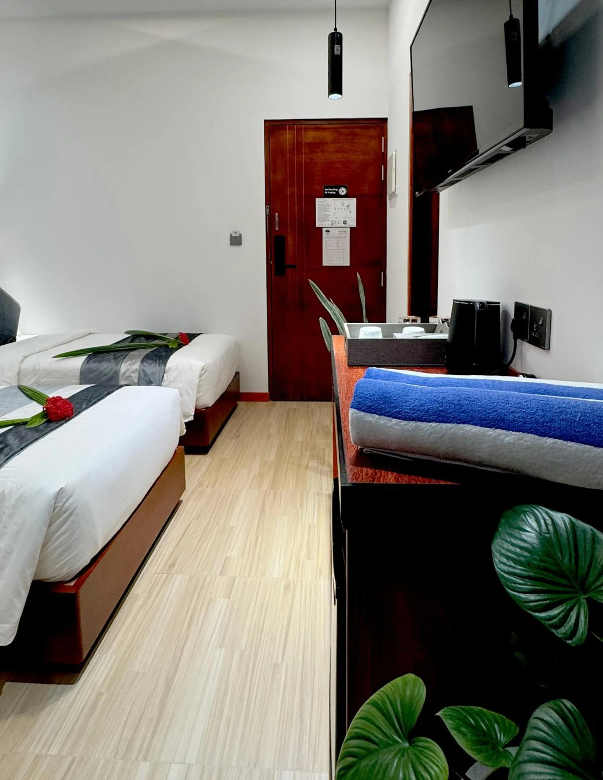 Bed in Baa Sand Maldives