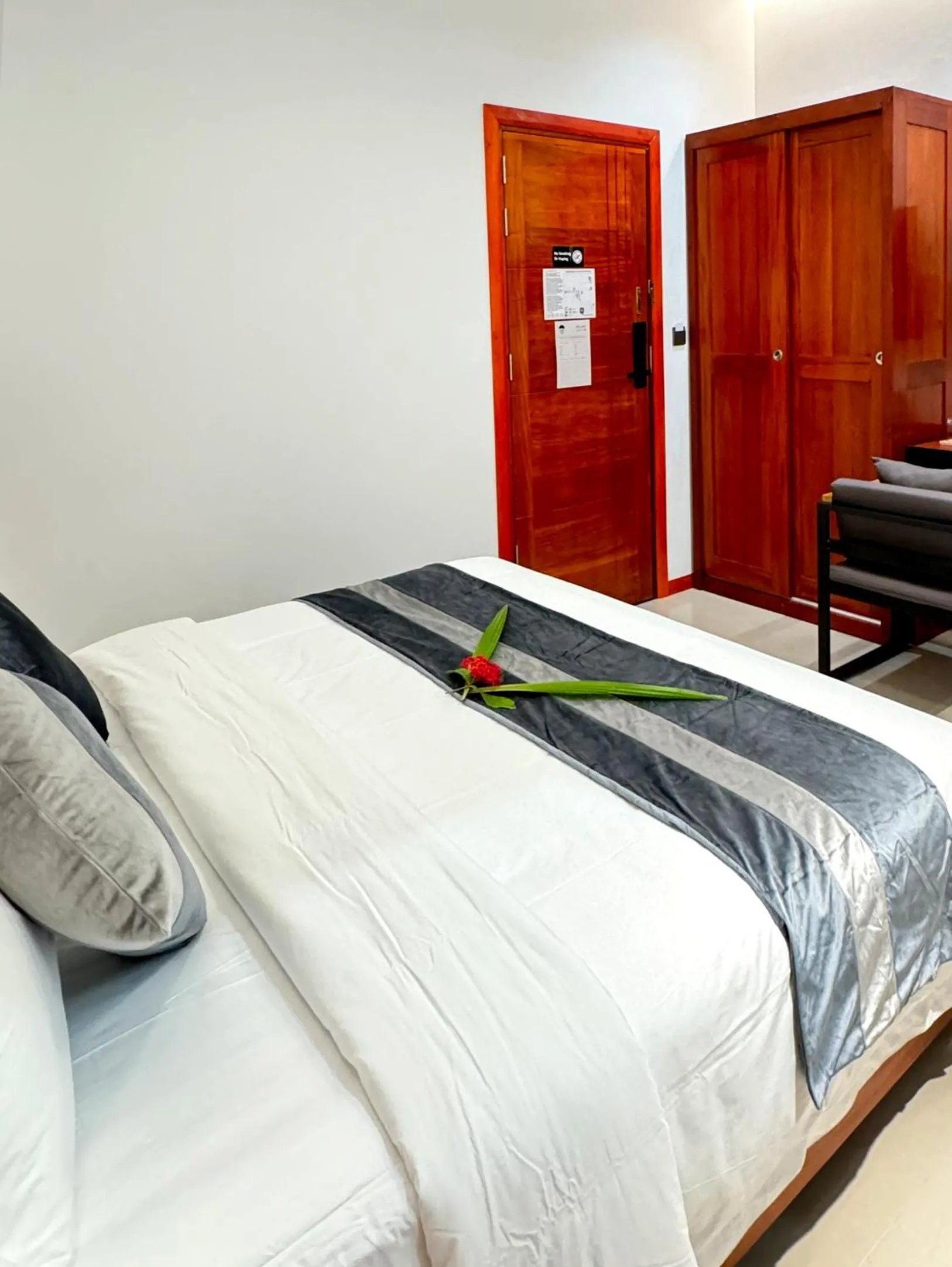 Bed in Baa Sand Maldives