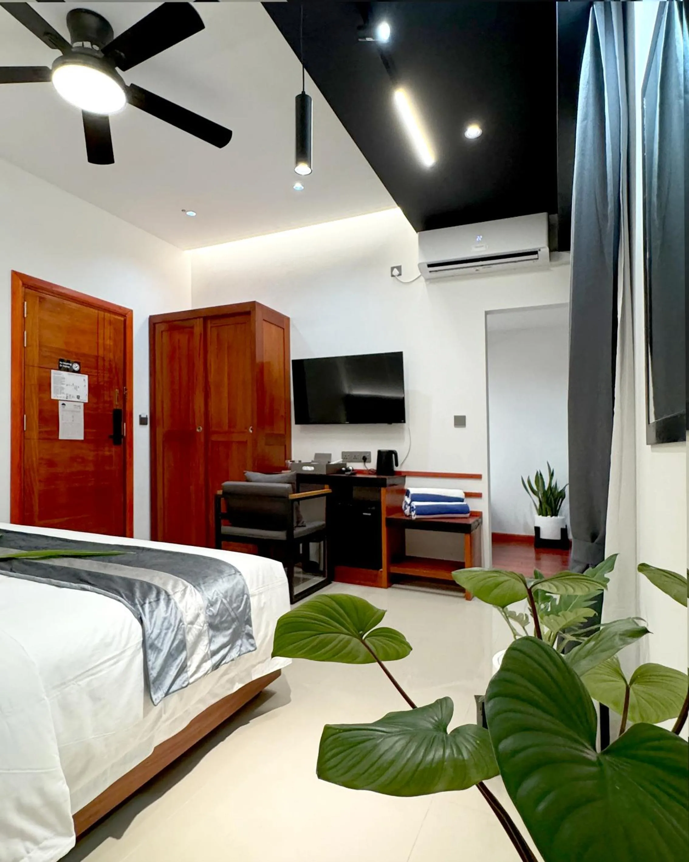 Bed in Baa Sand Maldives