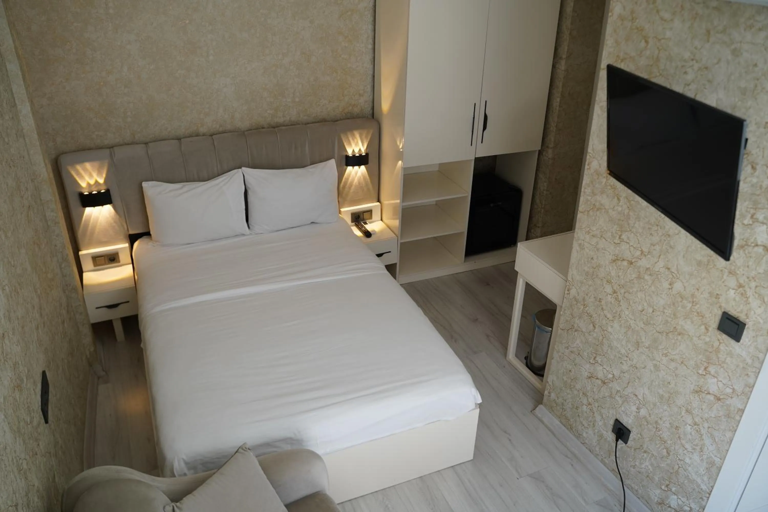 Bed in Sword Suit Hotel
