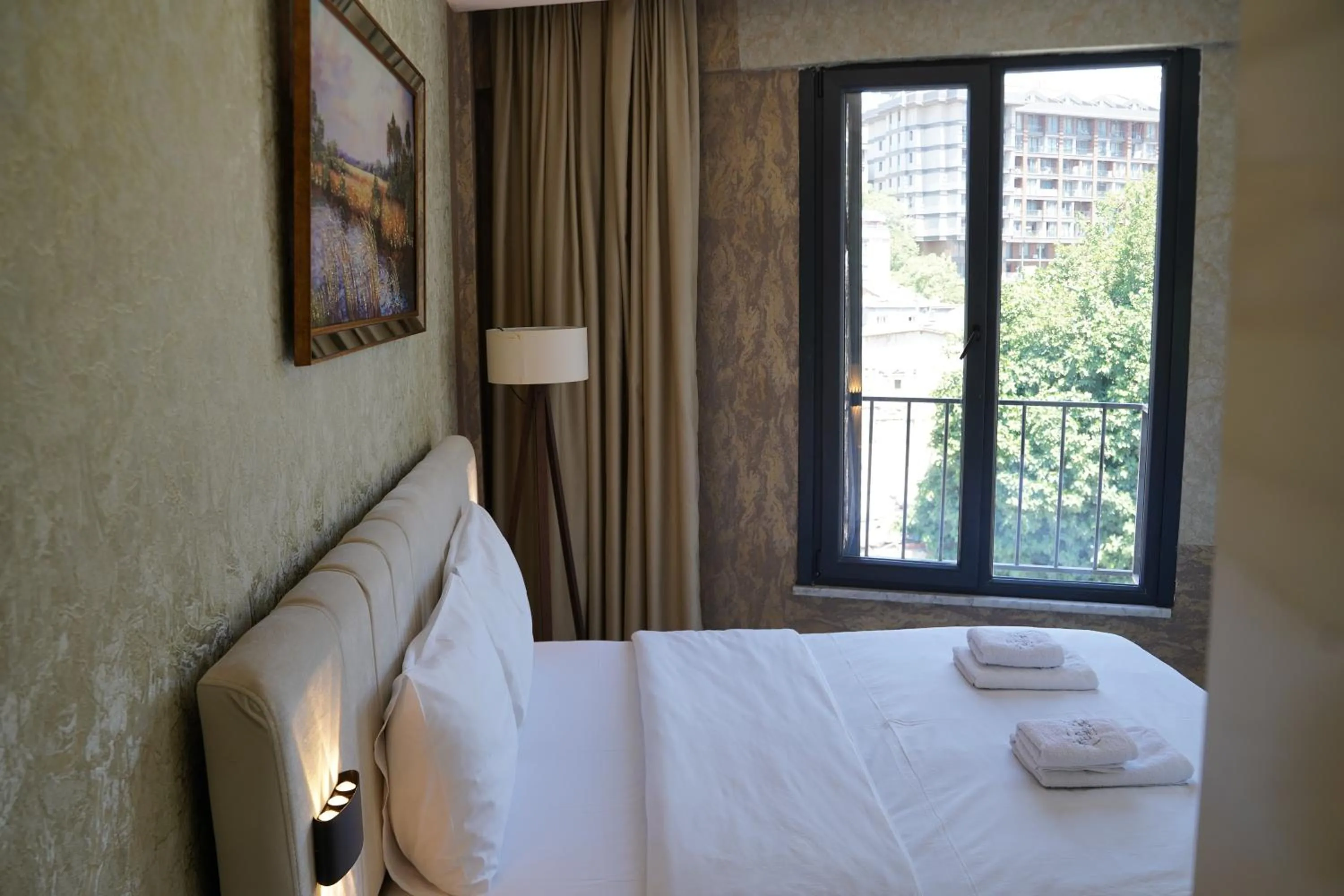 Bed in Sword Suit Hotel