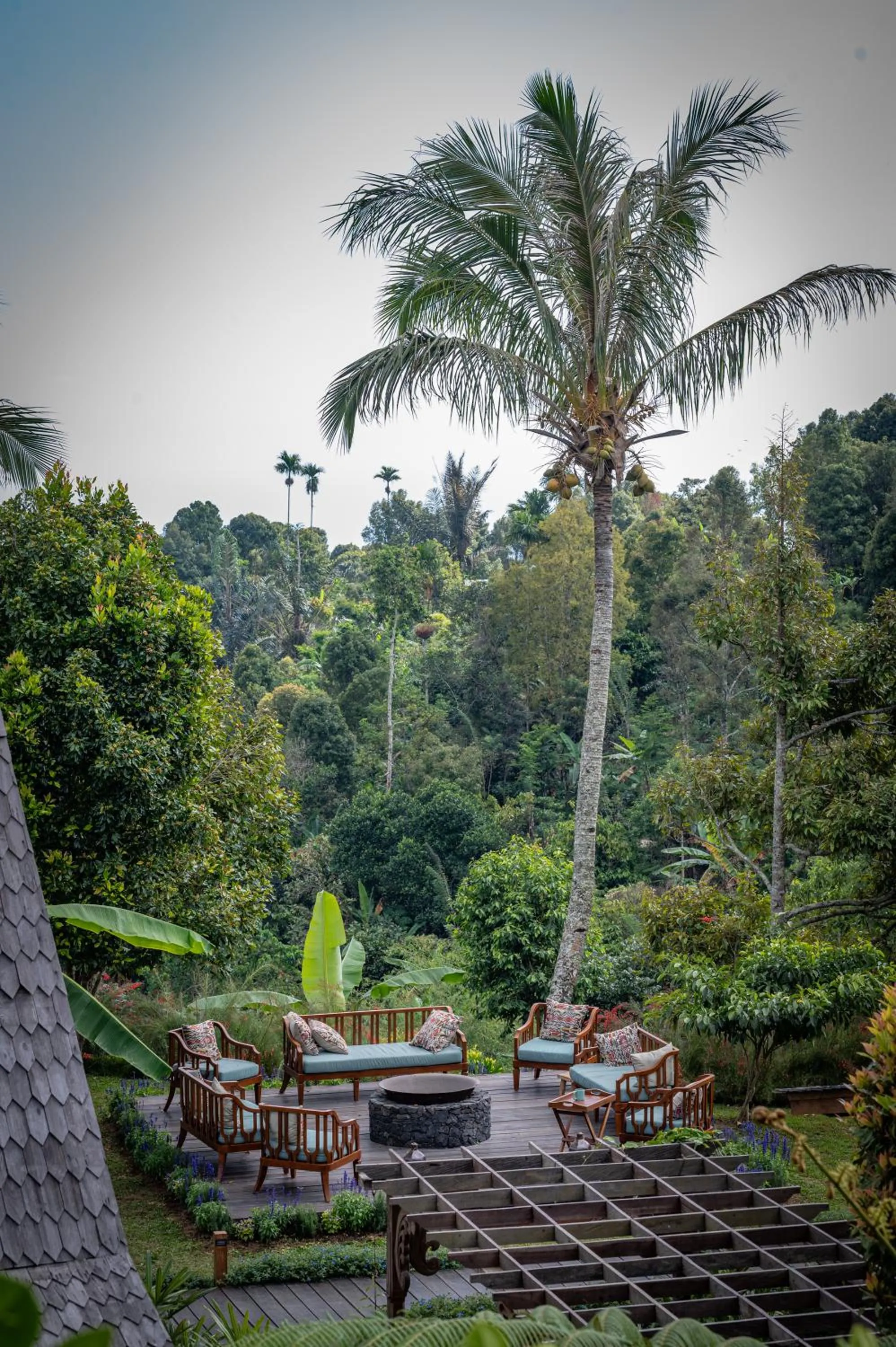 fireplace in Umah Lusa