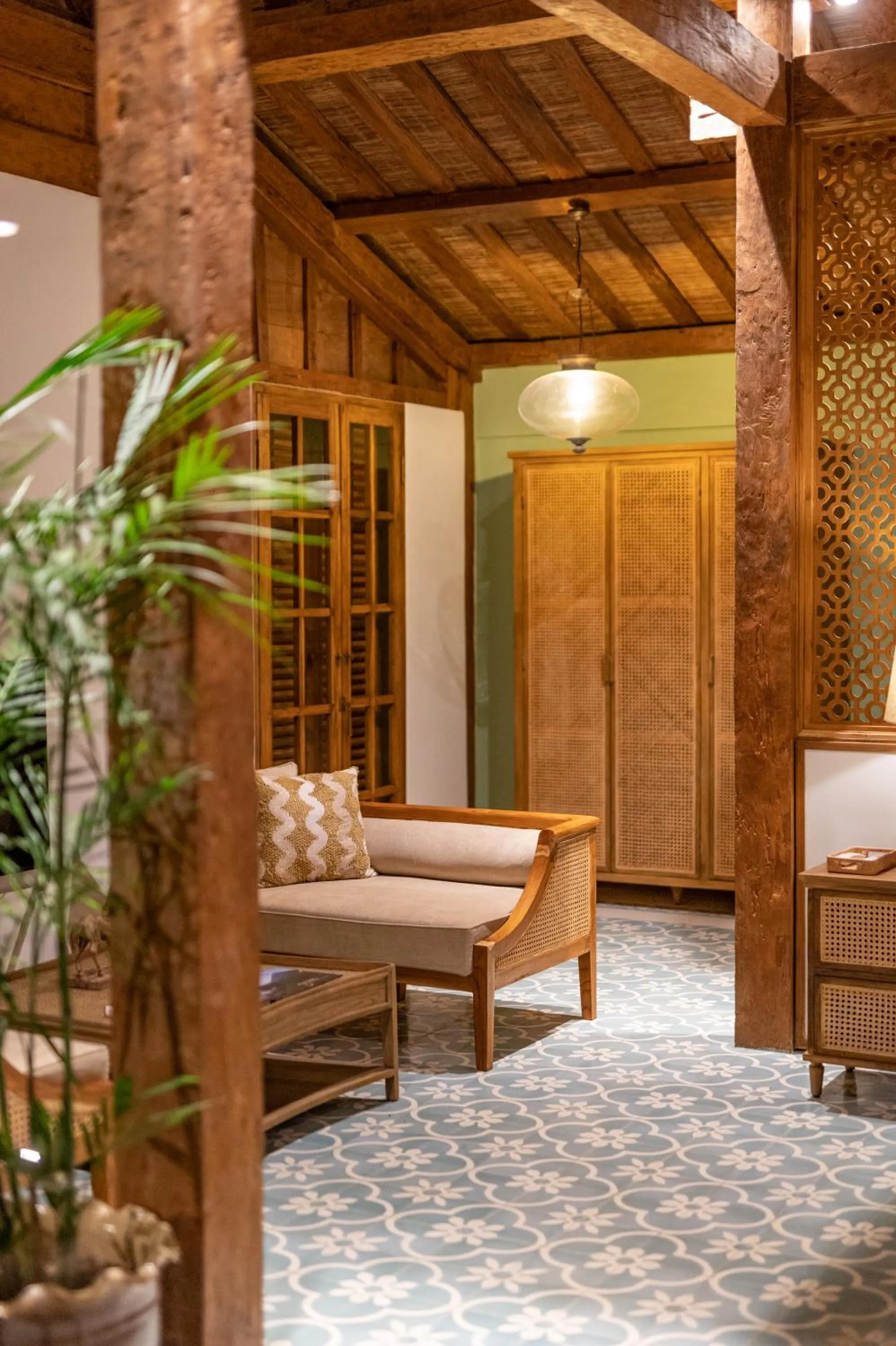 Seating area in Umah Lusa