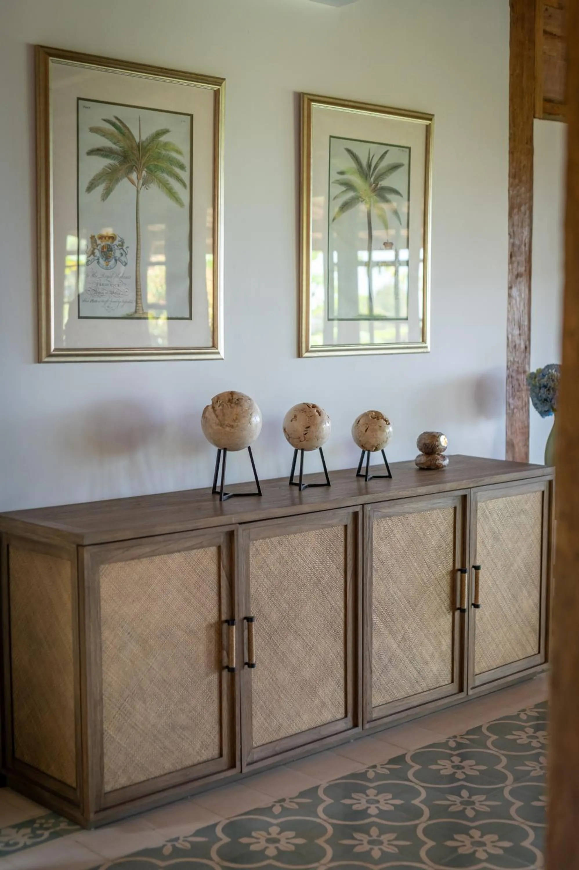 Decorative detail in Umah Lusa