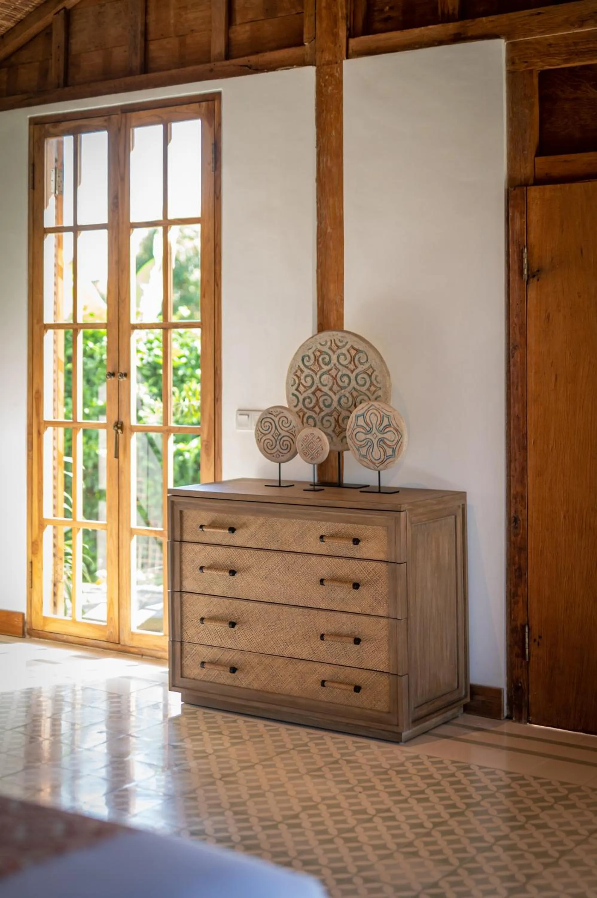 Decorative detail in Umah Lusa