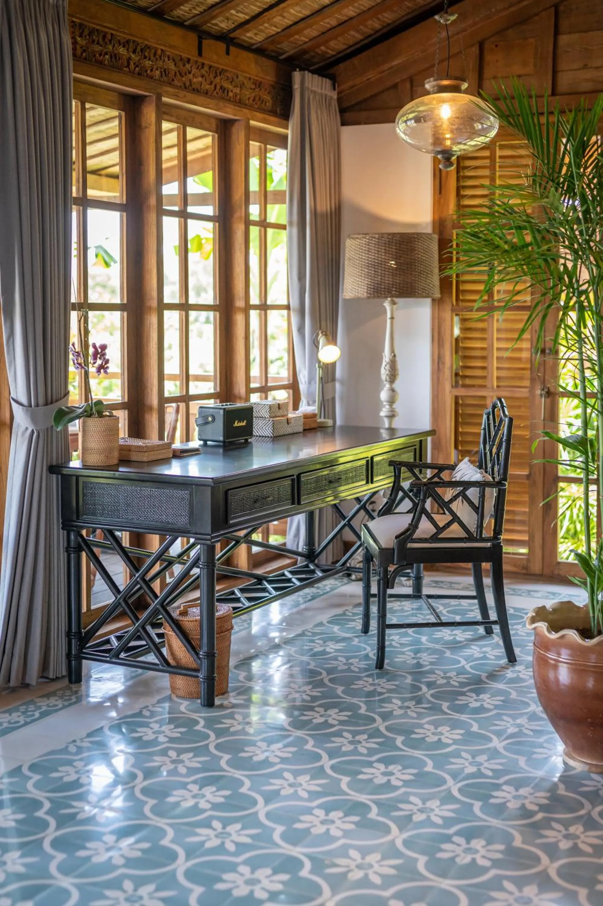 Seating area in Umah Lusa