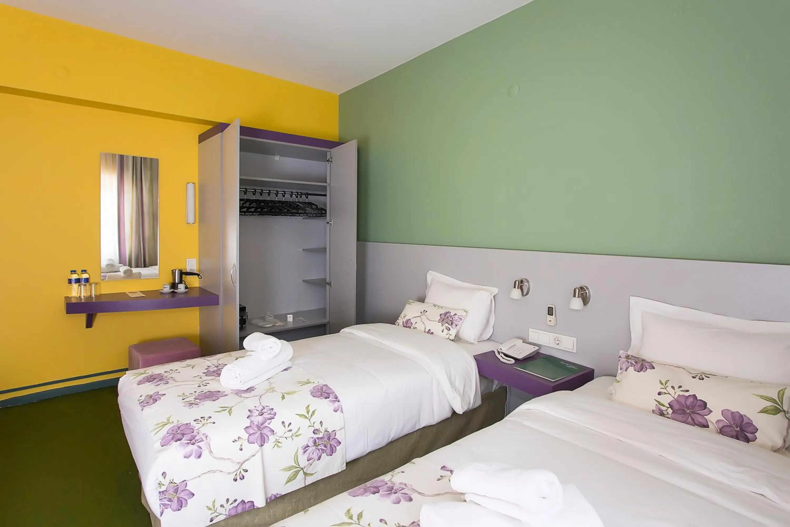 Bed in Mini Harem Hotel