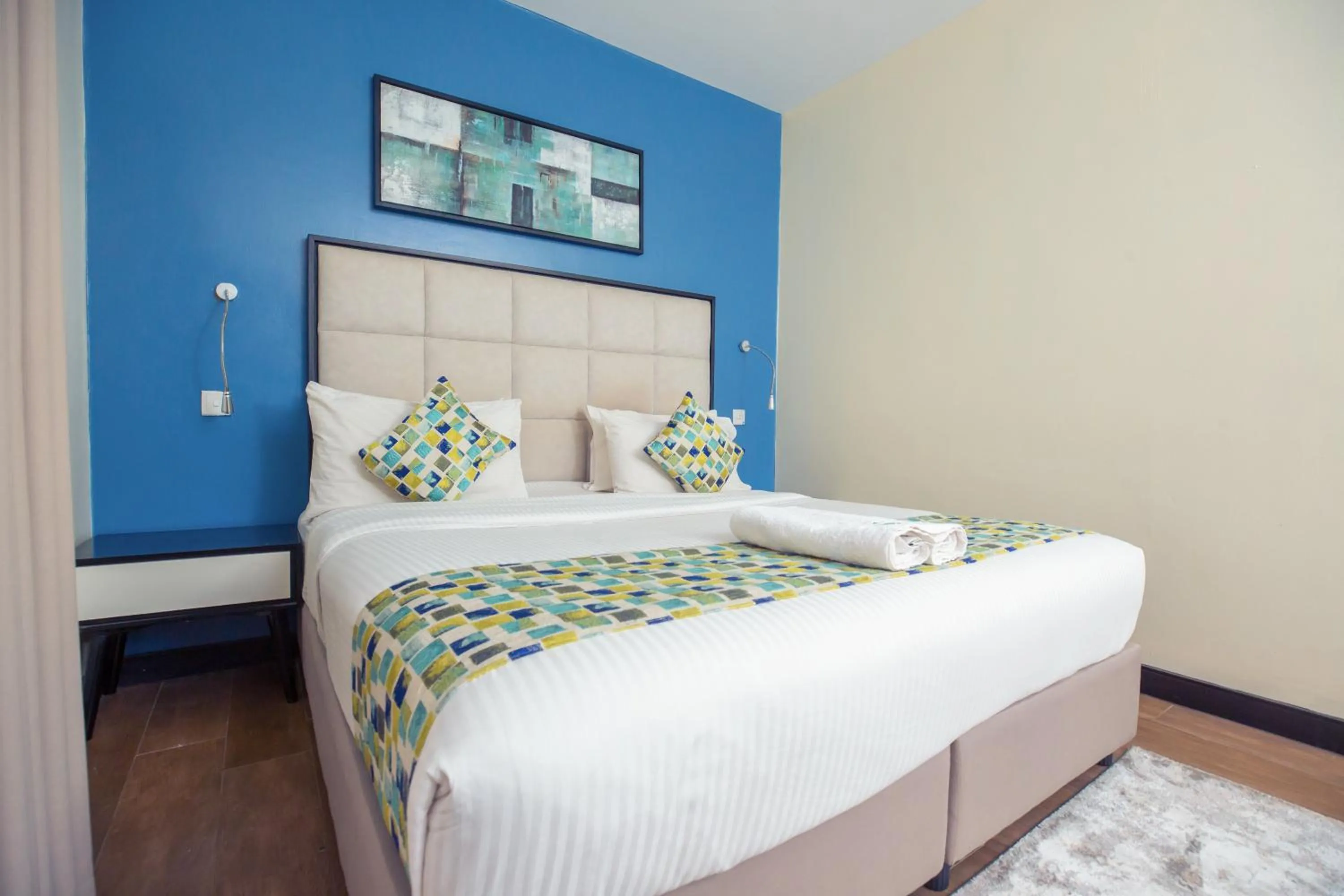 Bed in GreenPath Residence