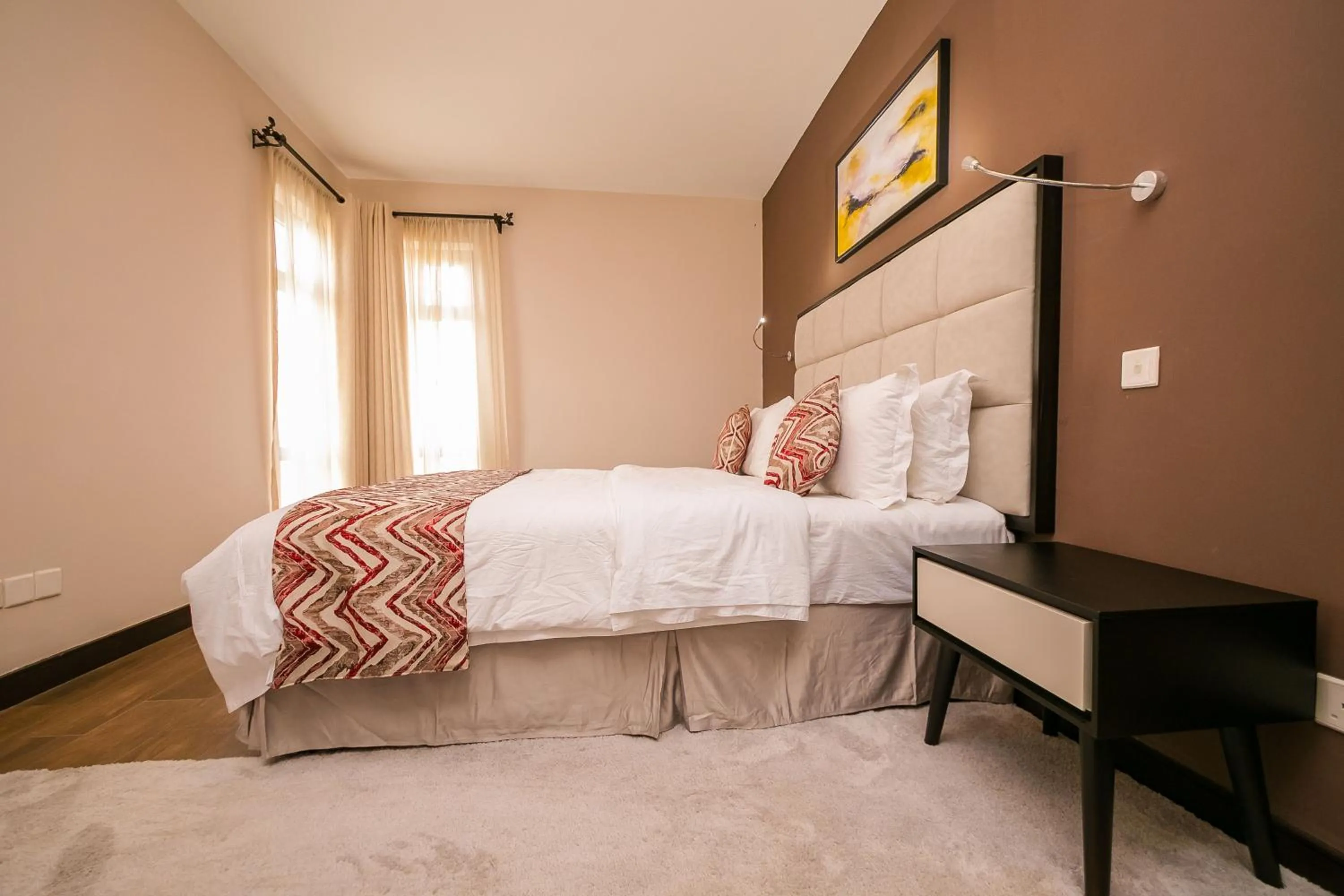 Bed in GreenPath Residence
