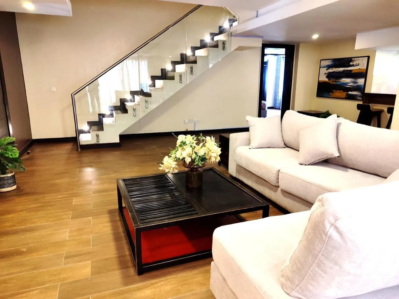 Living room in GreenPath Residence