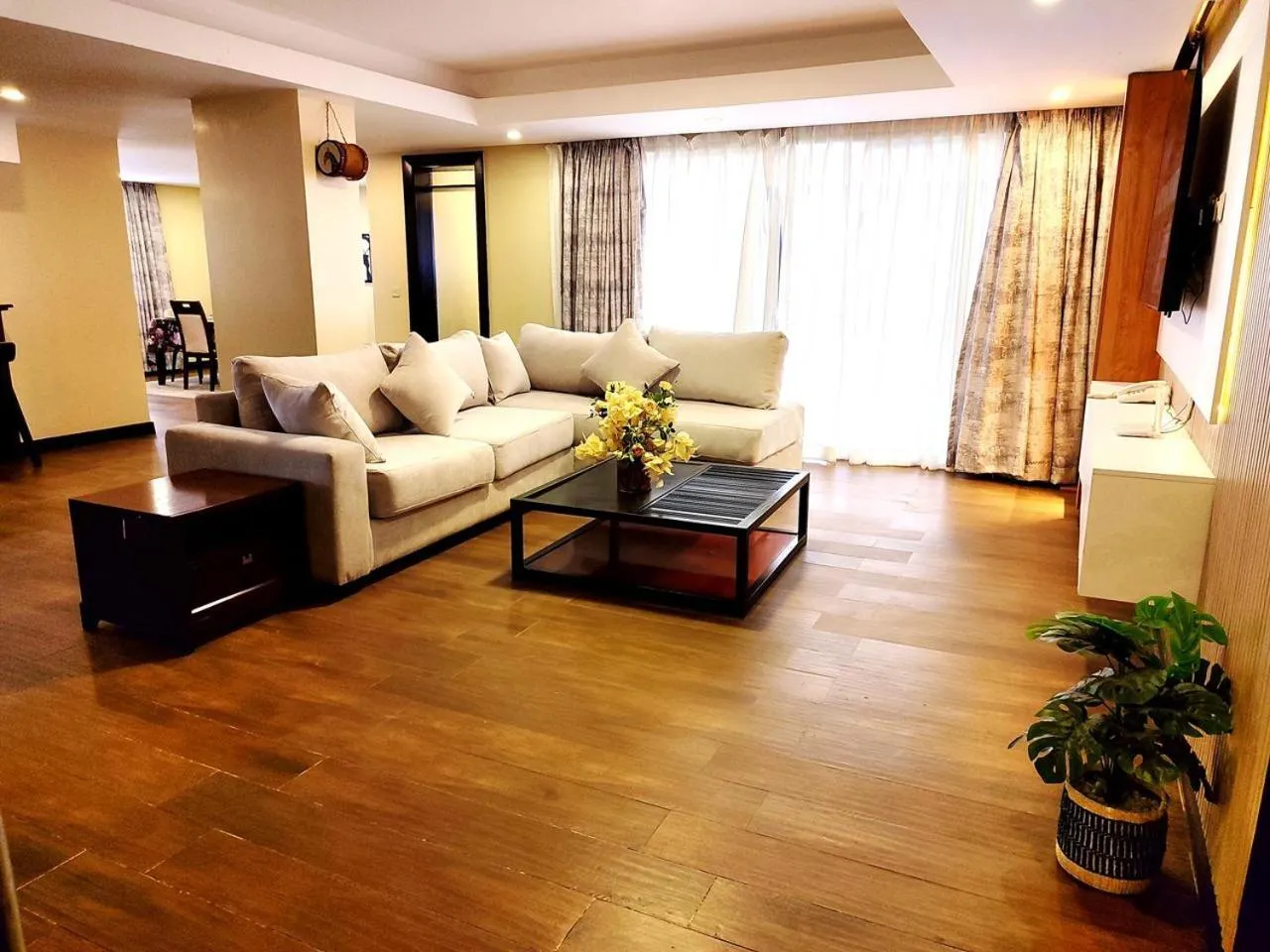 Living room in GreenPath Residence