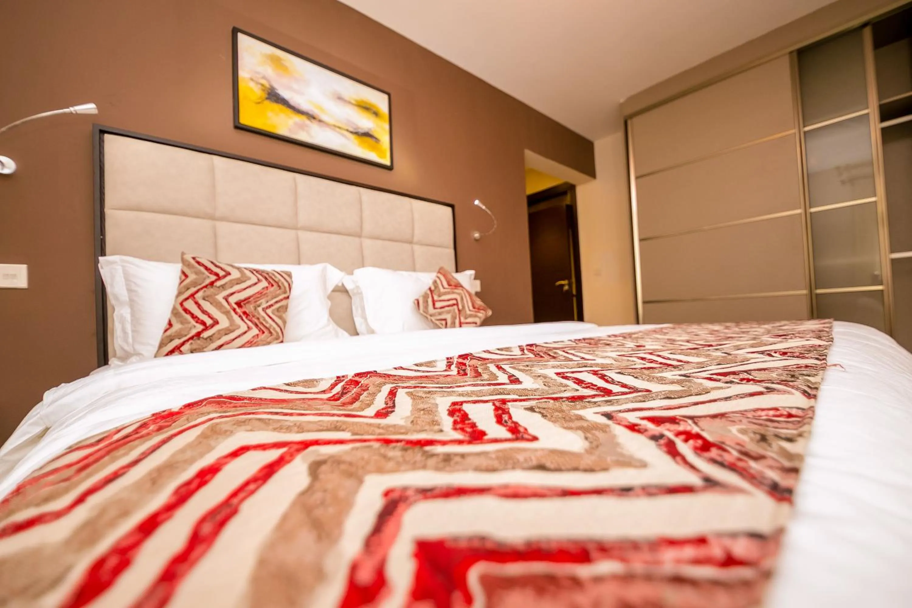 Bed in GreenPath Residence