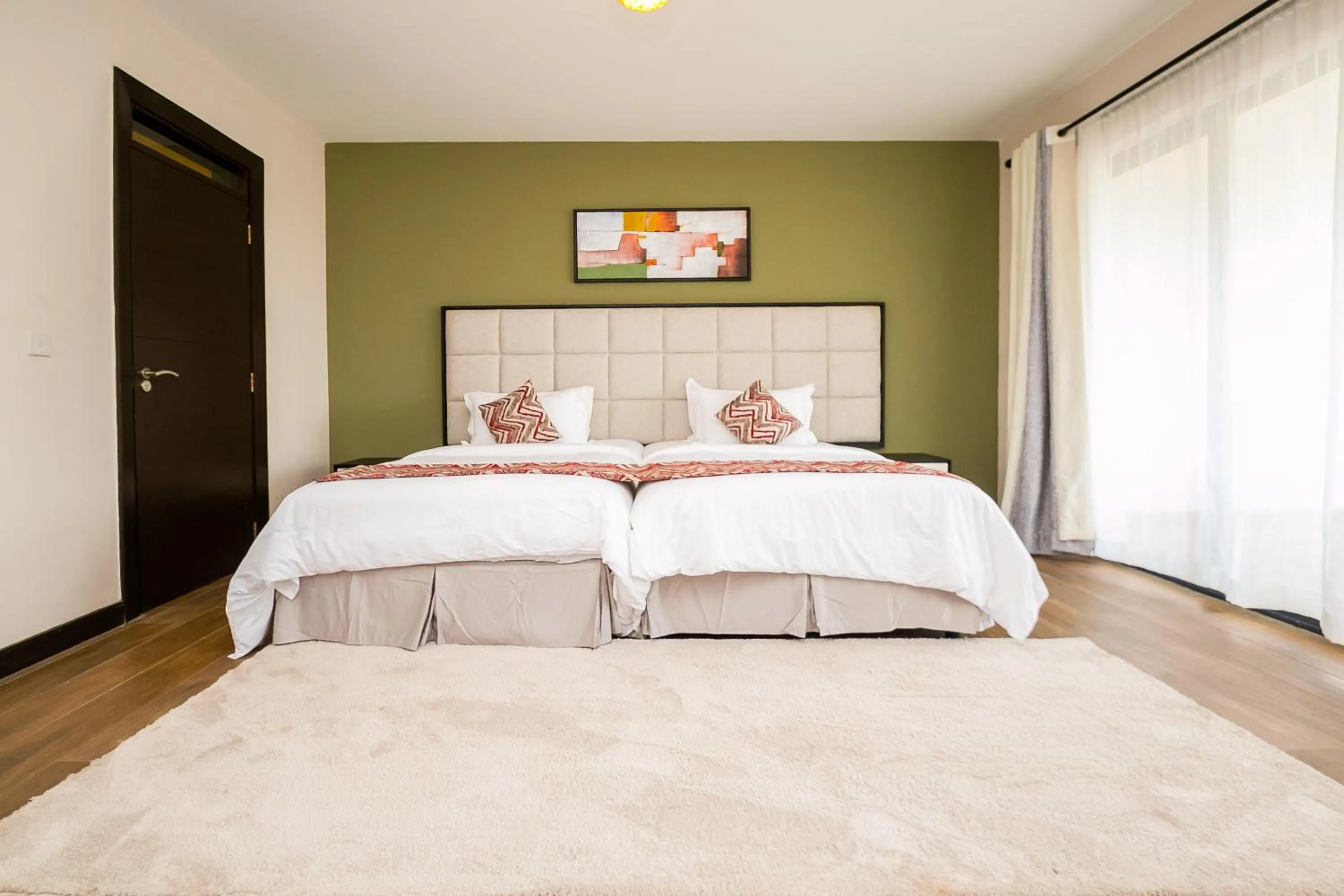 Bed in GreenPath Residence