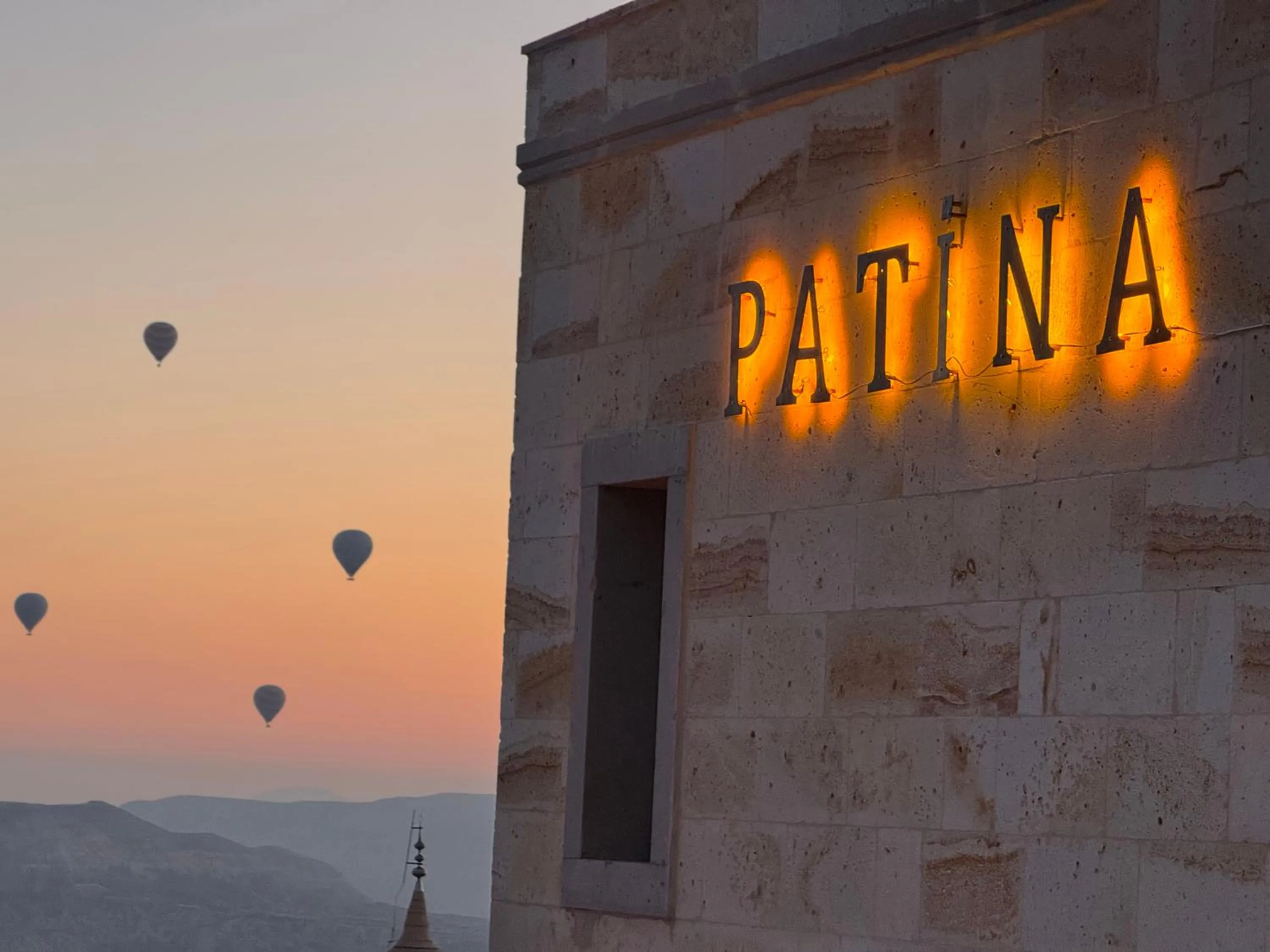 Natural landscape in Patina Cappadocia