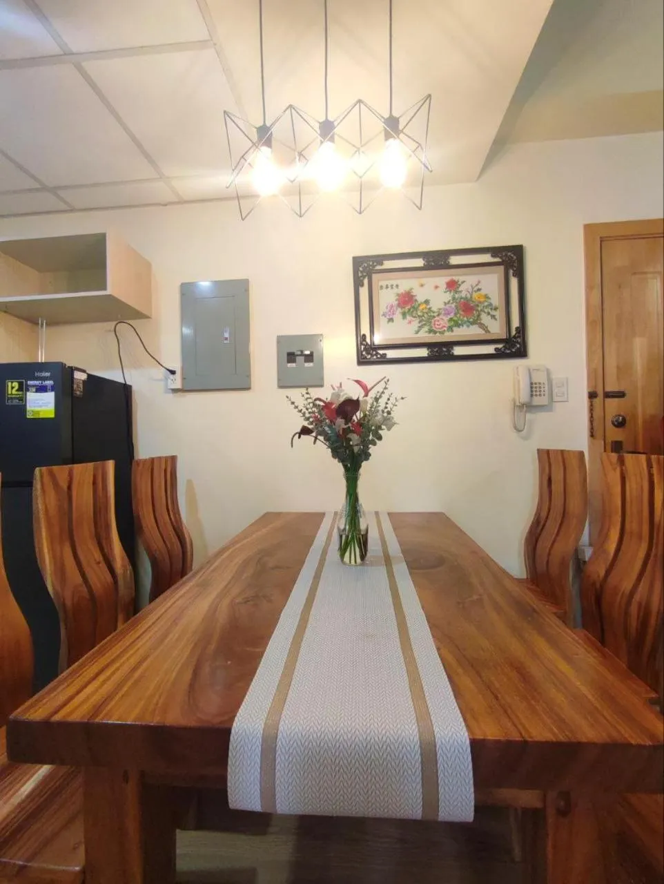 Dining area in Cedar Peak Baguio Staycation