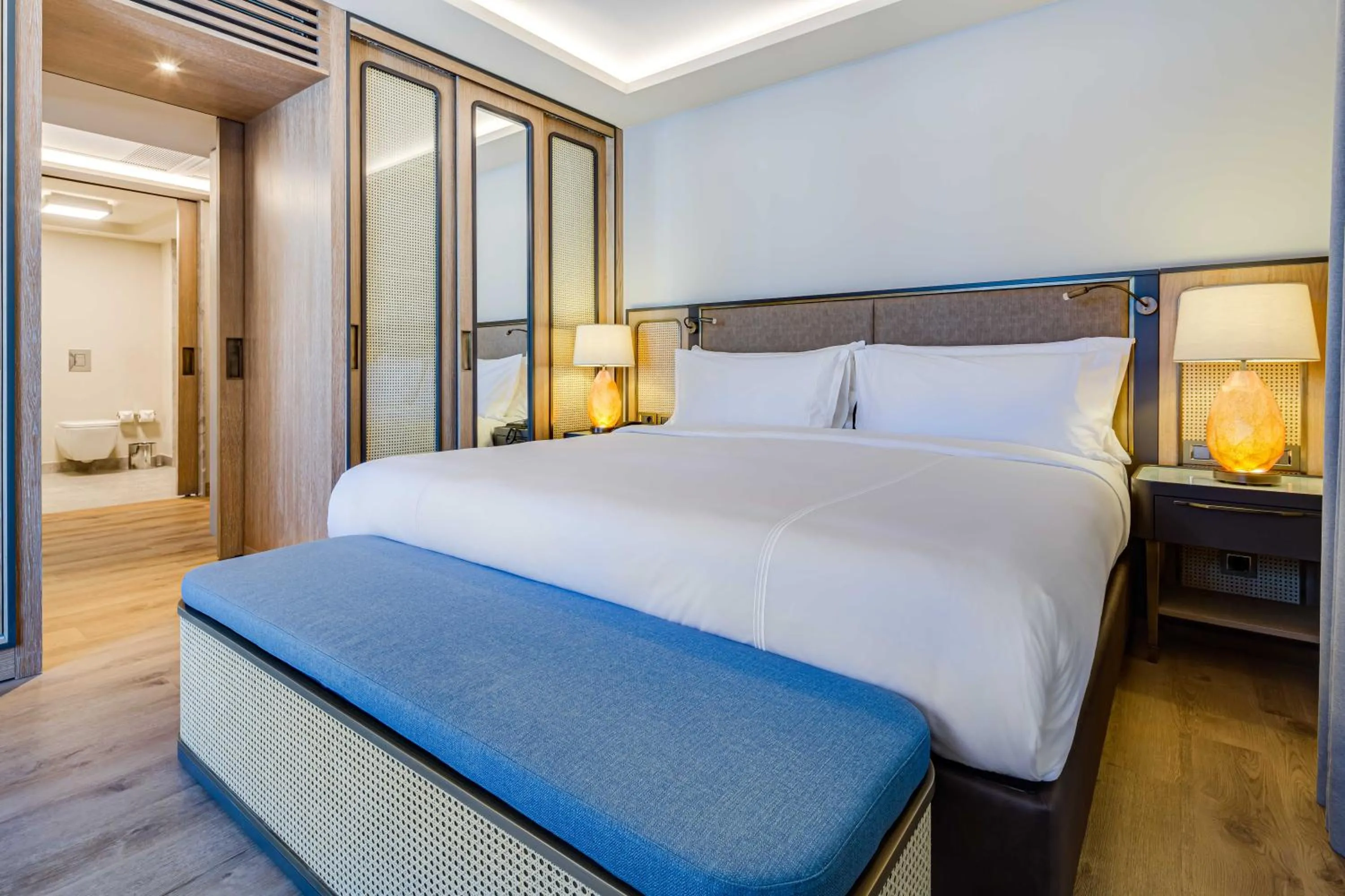 Bedroom, Bed in Divan Bodrum Palmira