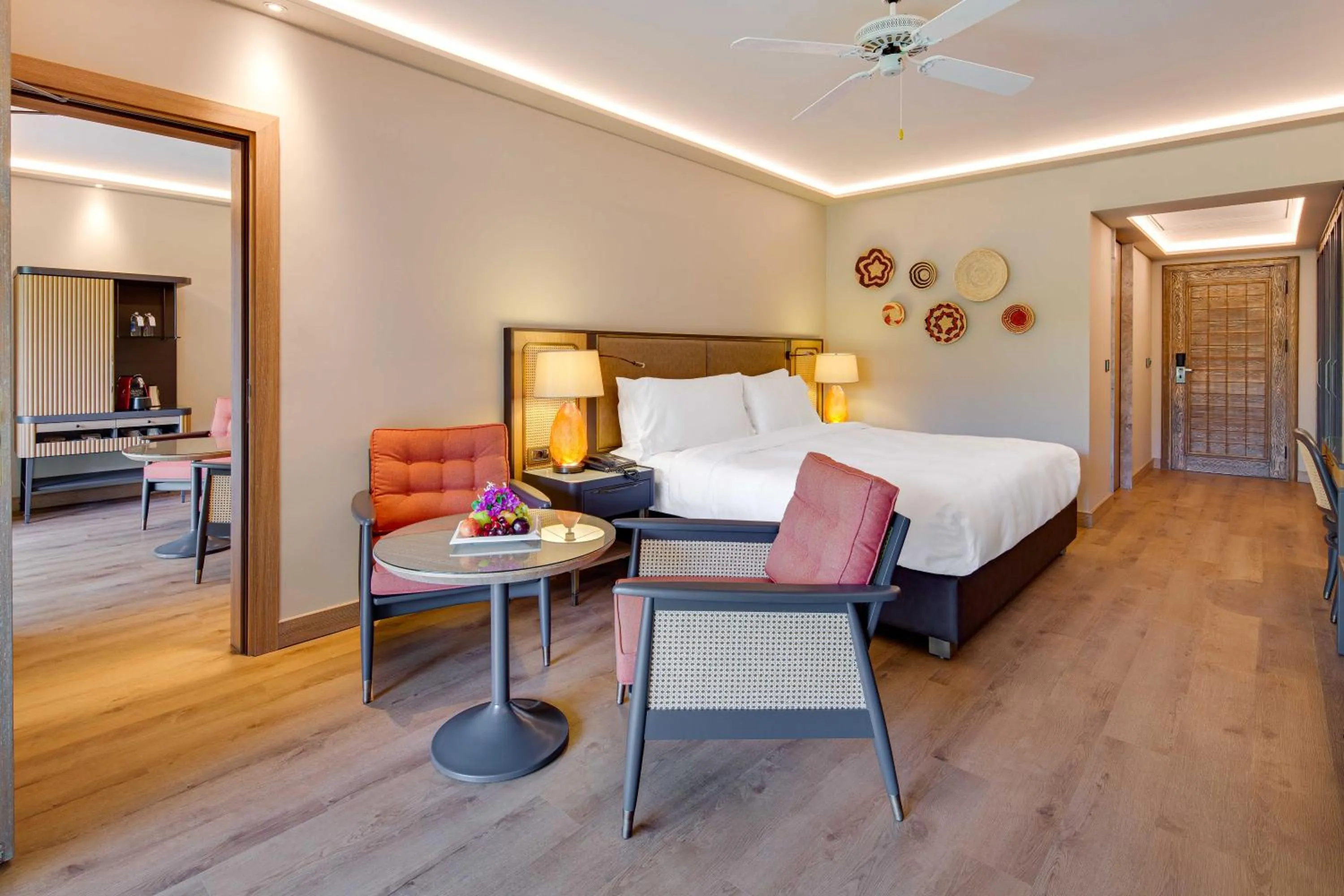 Bedroom, Bed in Divan Bodrum Palmira