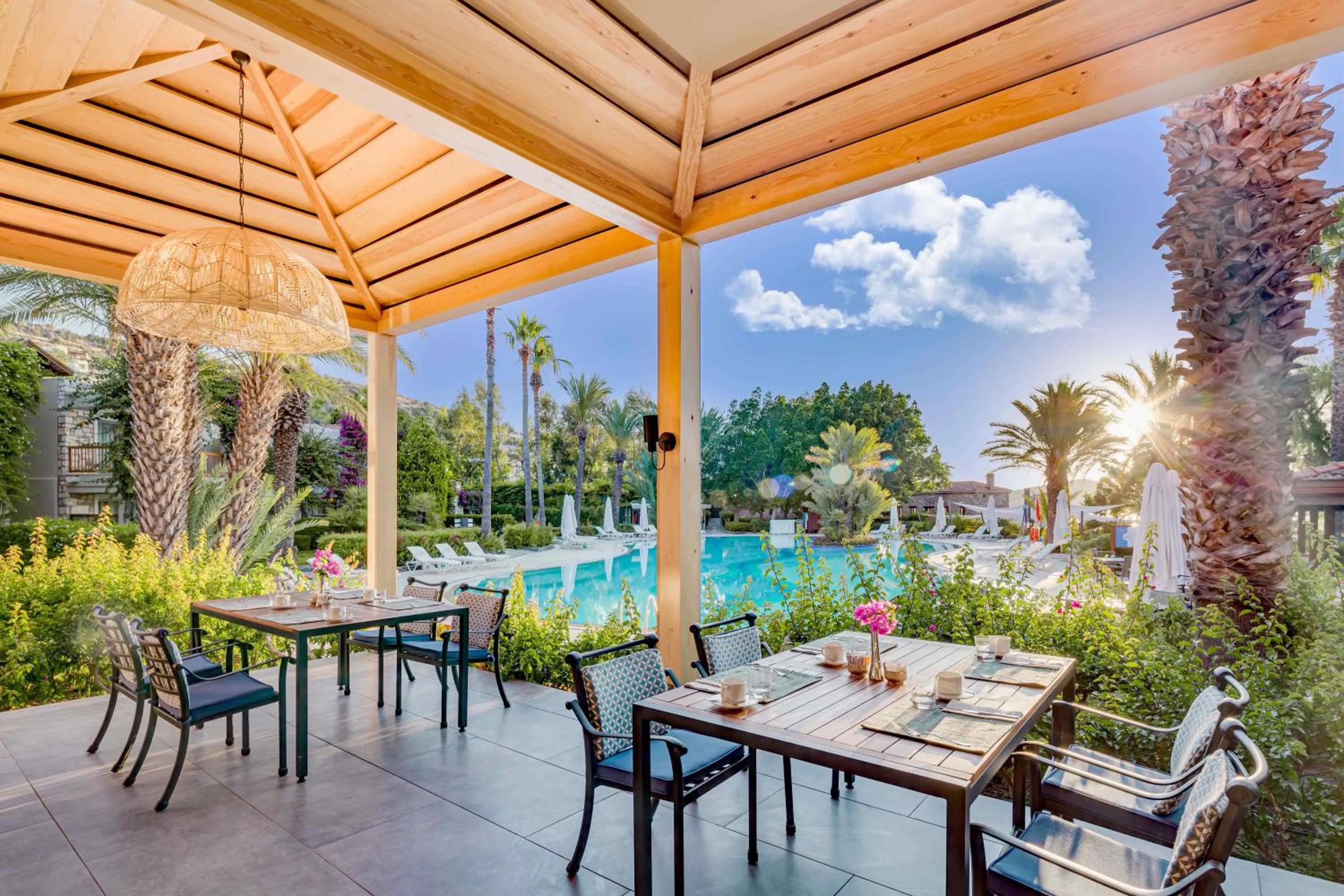 Restaurant/places to eat in Divan Bodrum Palmira