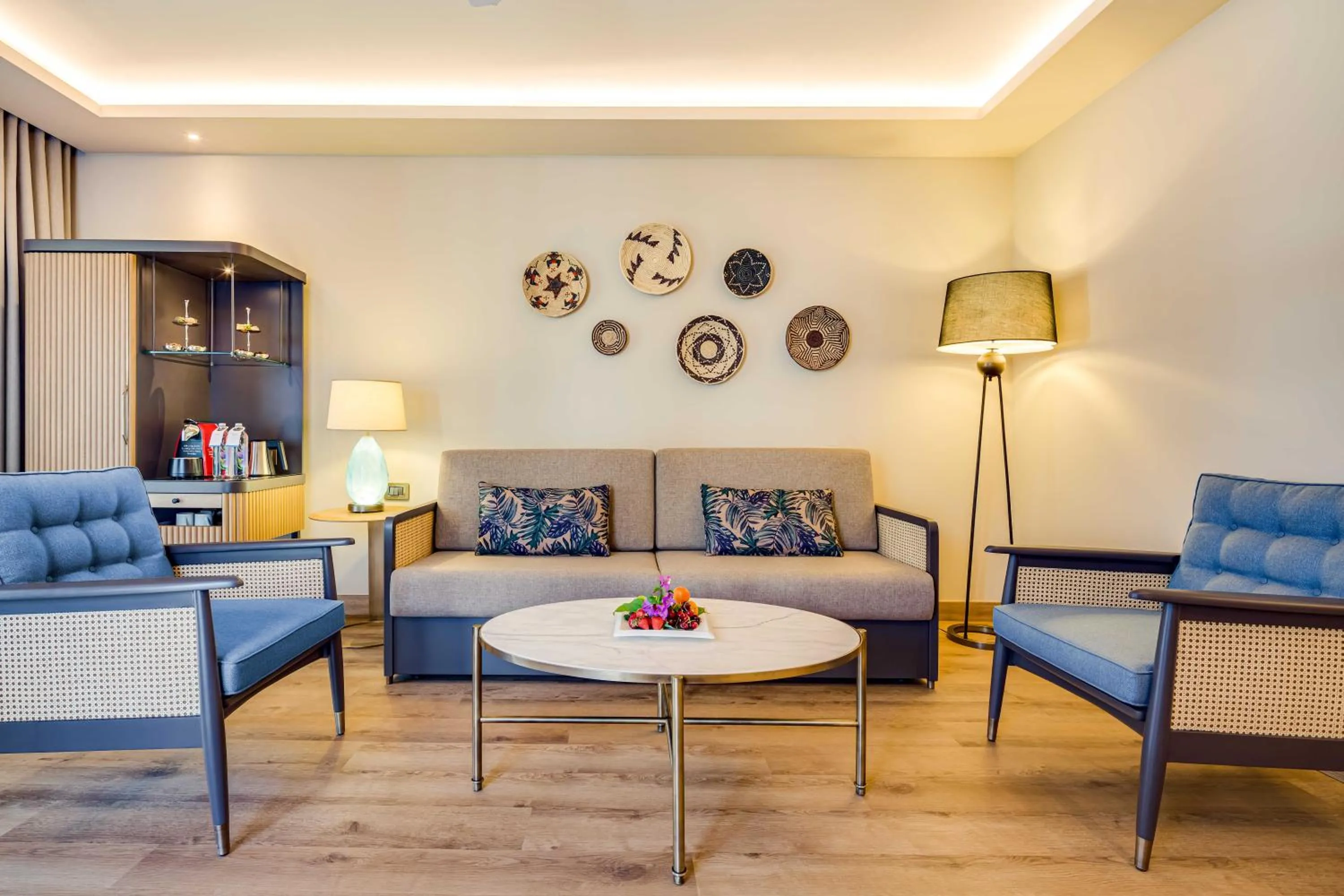 Seating area in Divan Bodrum Palmira