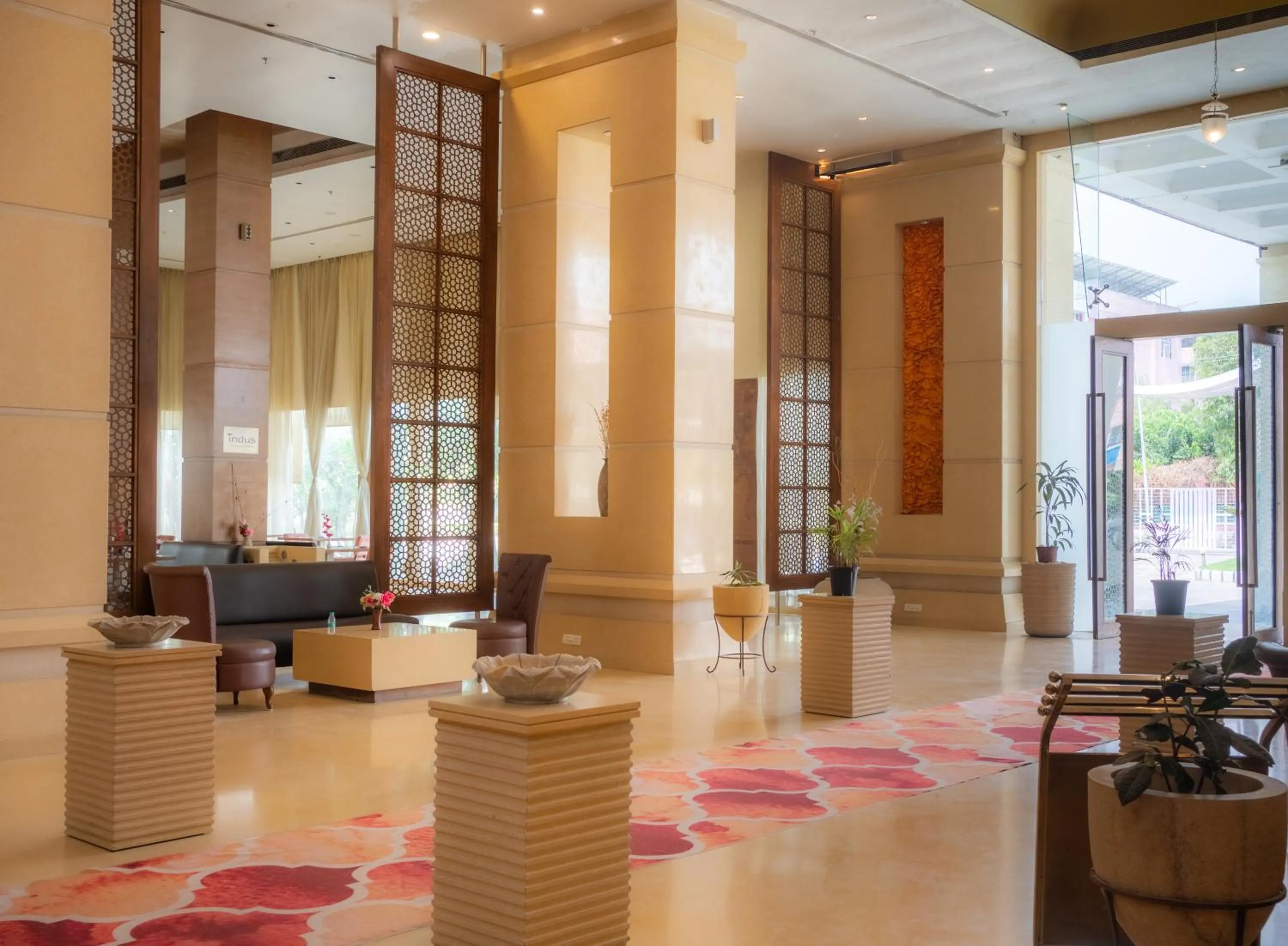 Lobby or reception in The Sky Imperial, Jaipur