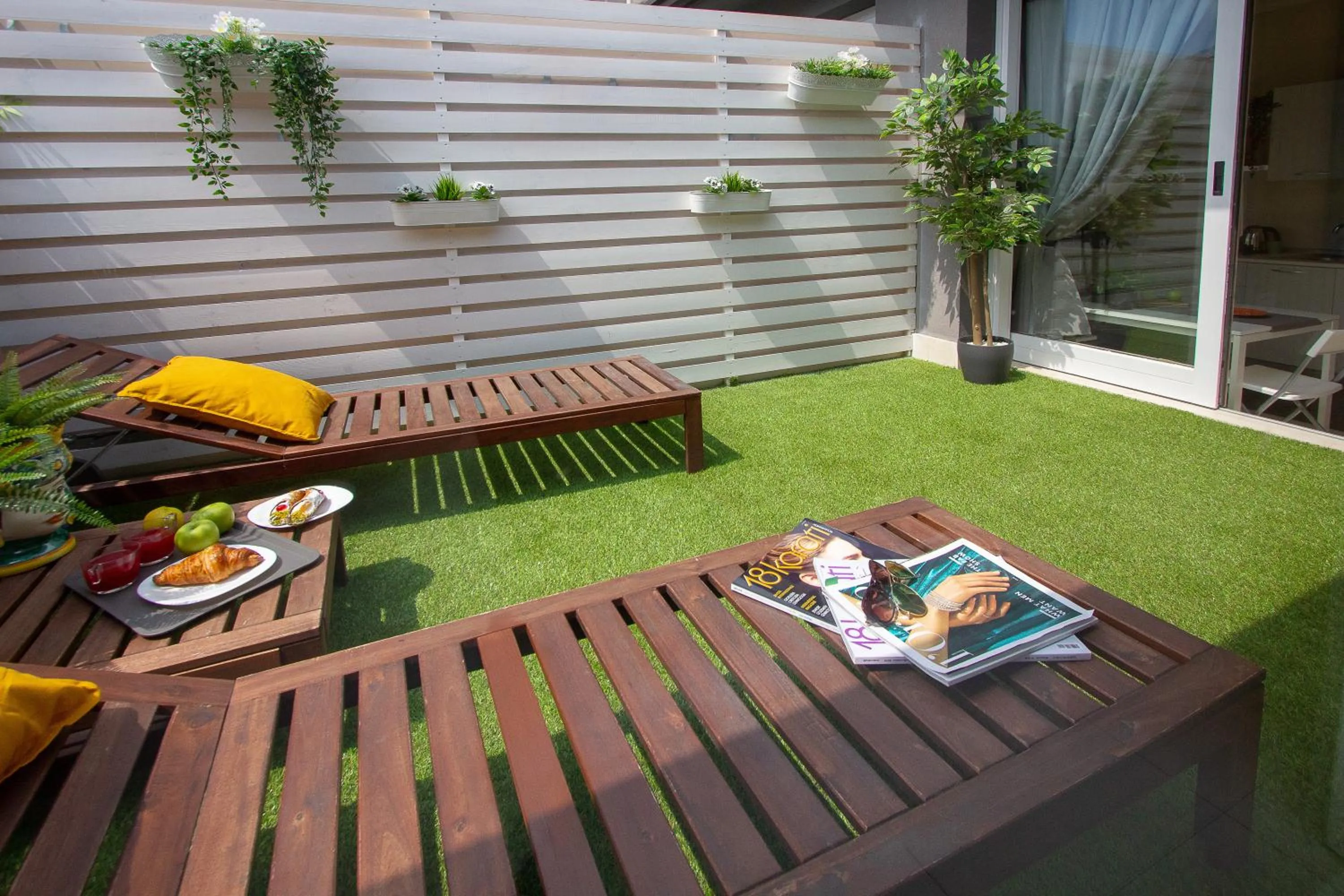 Balcony/Terrace in Stesicoro Exclusive House