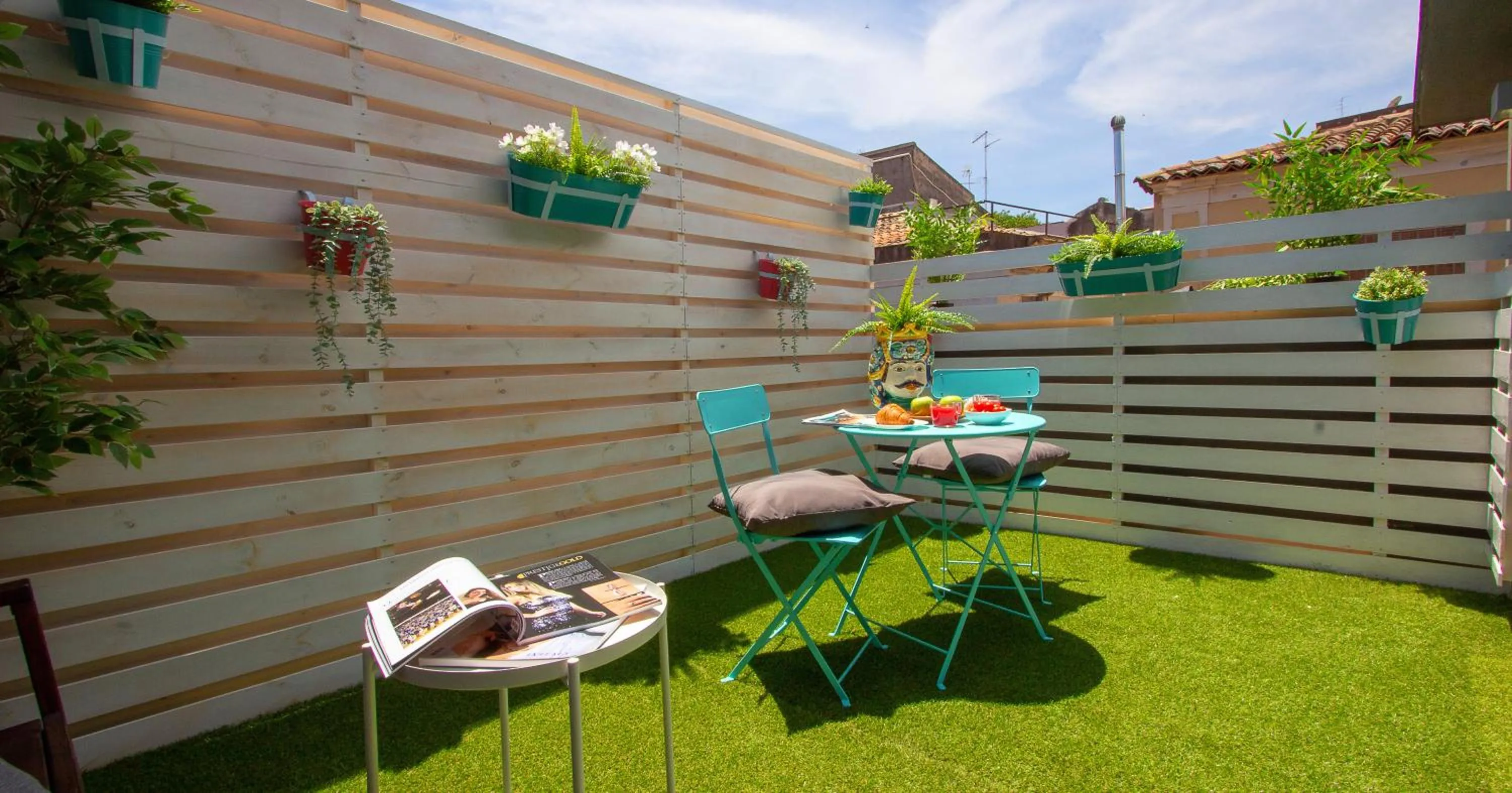 Balcony/Terrace in Stesicoro Exclusive House