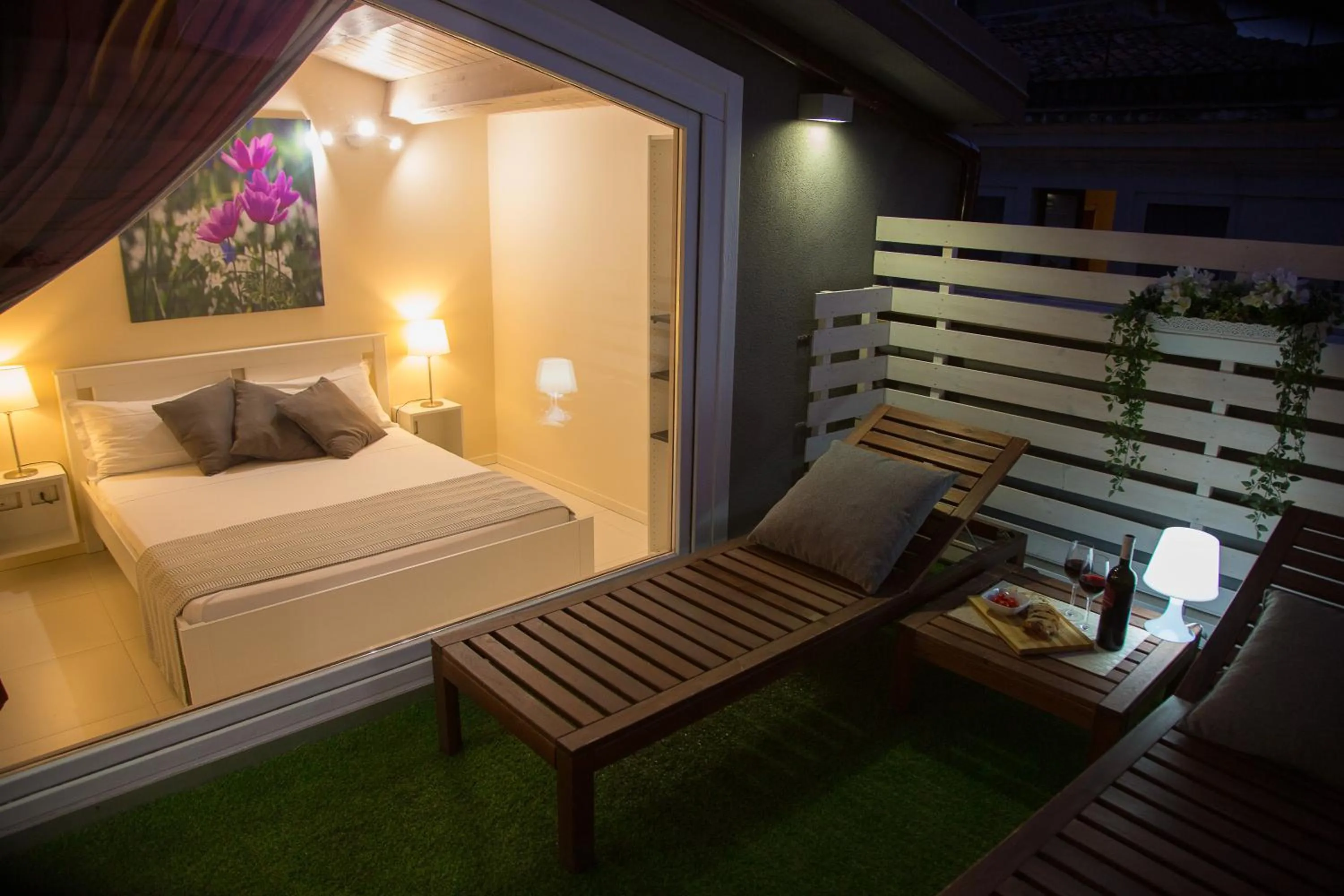 Balcony/Terrace, Bed in Stesicoro Exclusive House