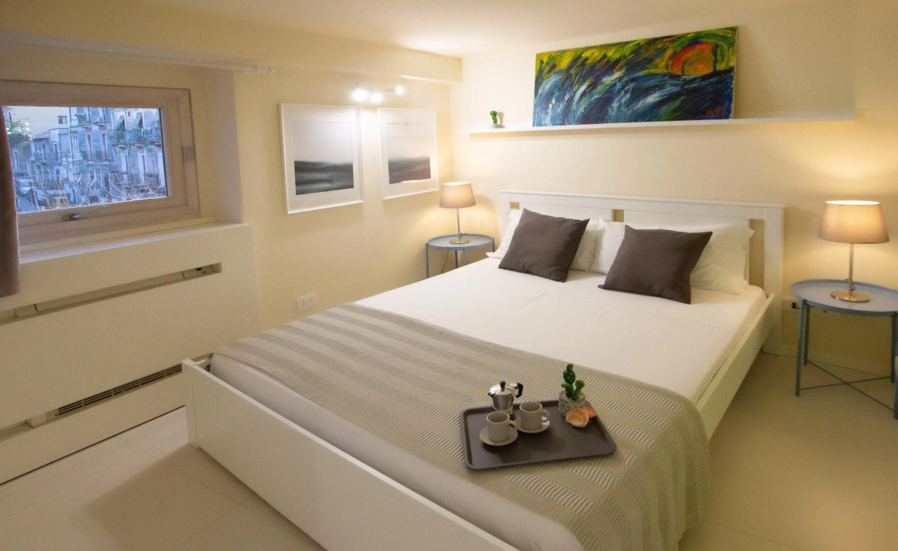 TV and multimedia, Bed in Stesicoro Exclusive House