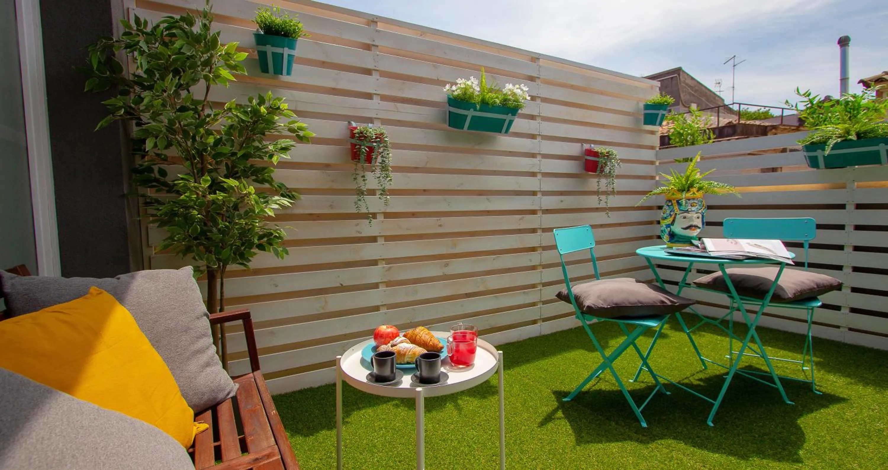 Balcony/Terrace in Stesicoro Exclusive House