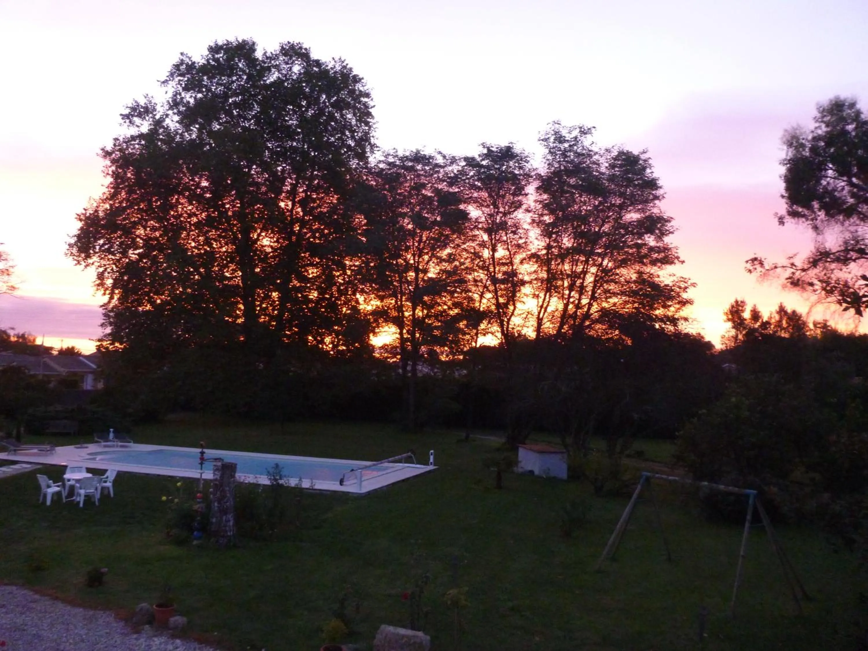 Garden view in Domaine du Papillon