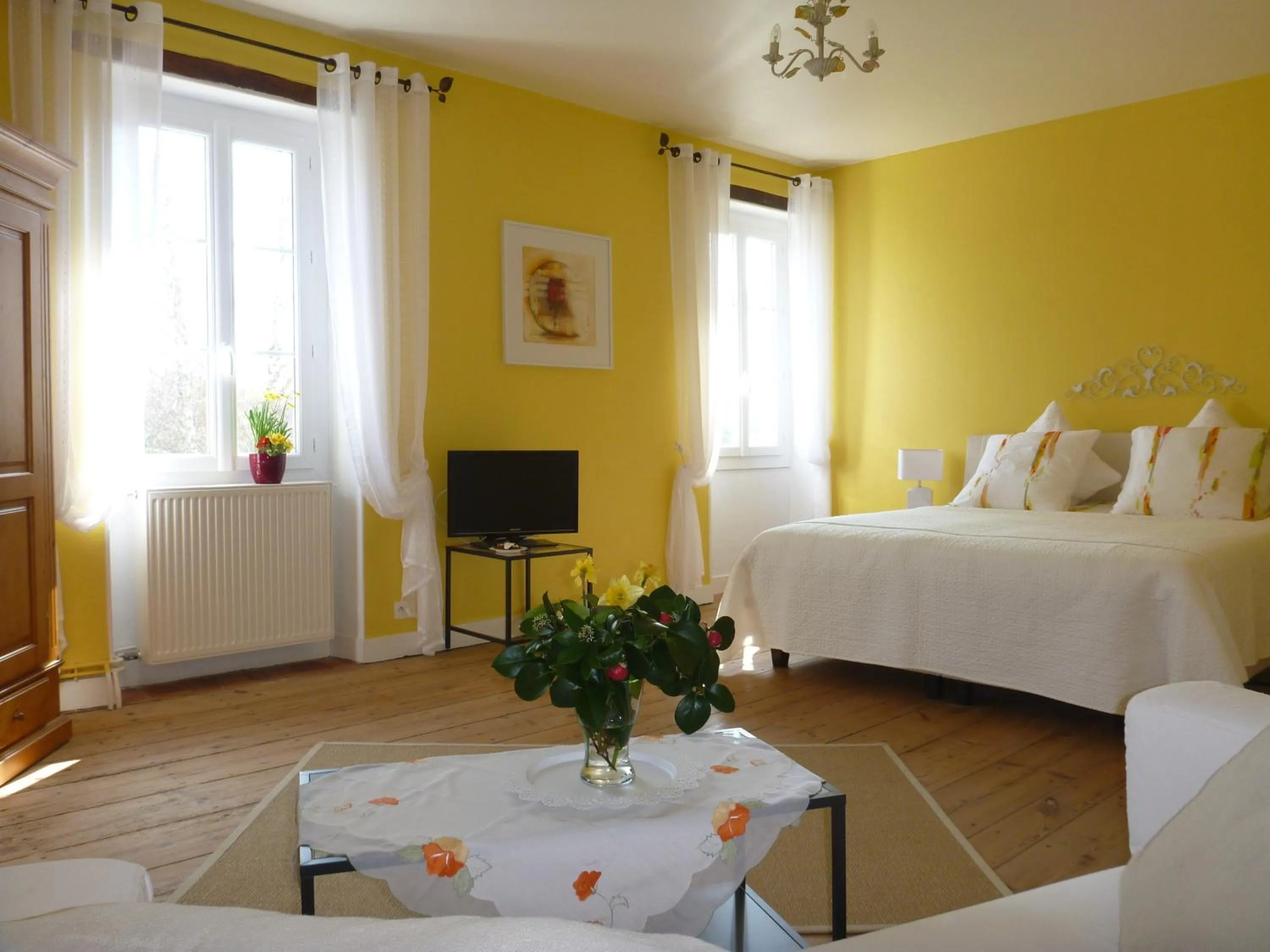 Bed in Domaine du Papillon