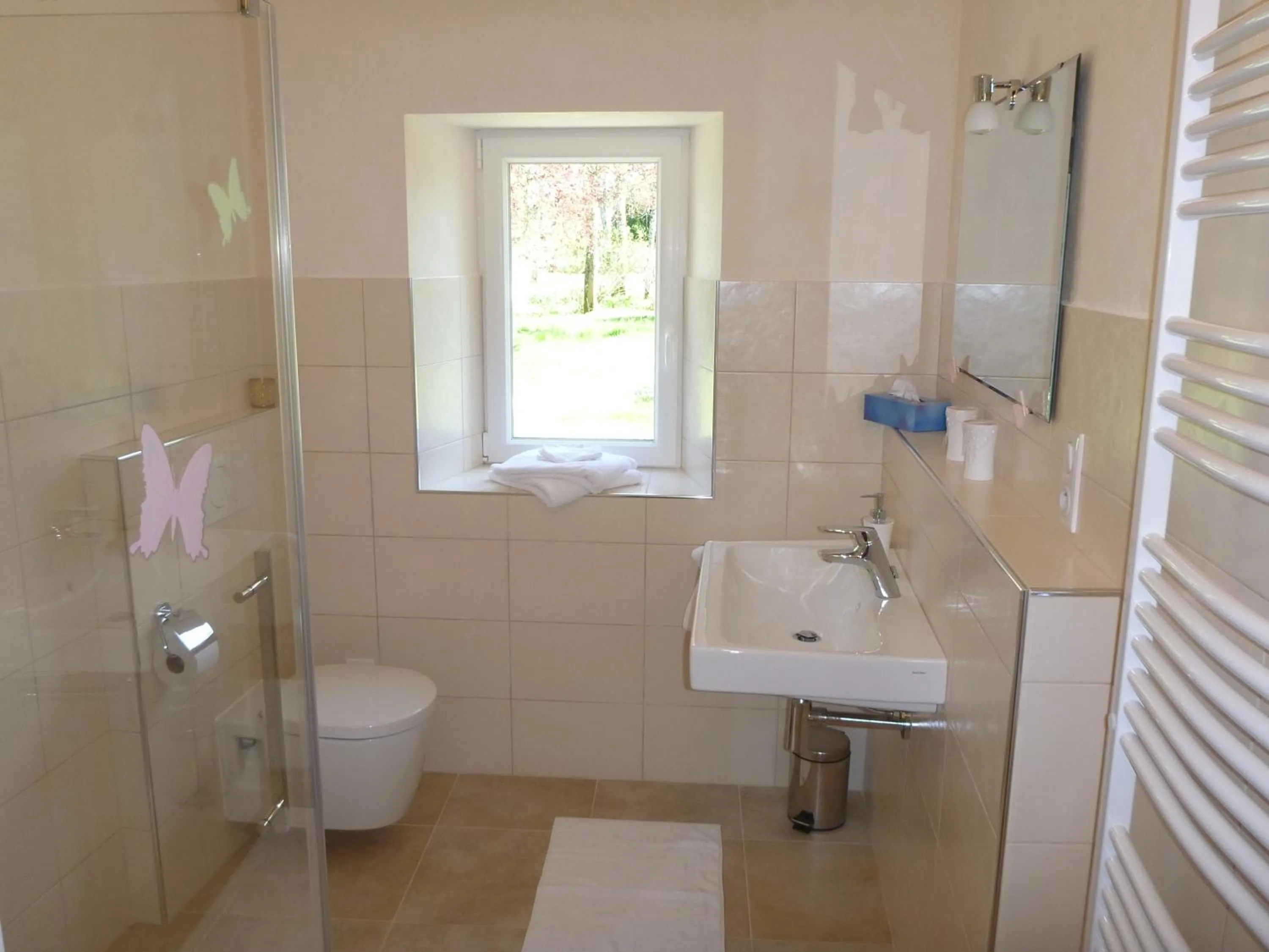 Bathroom in Domaine du Papillon