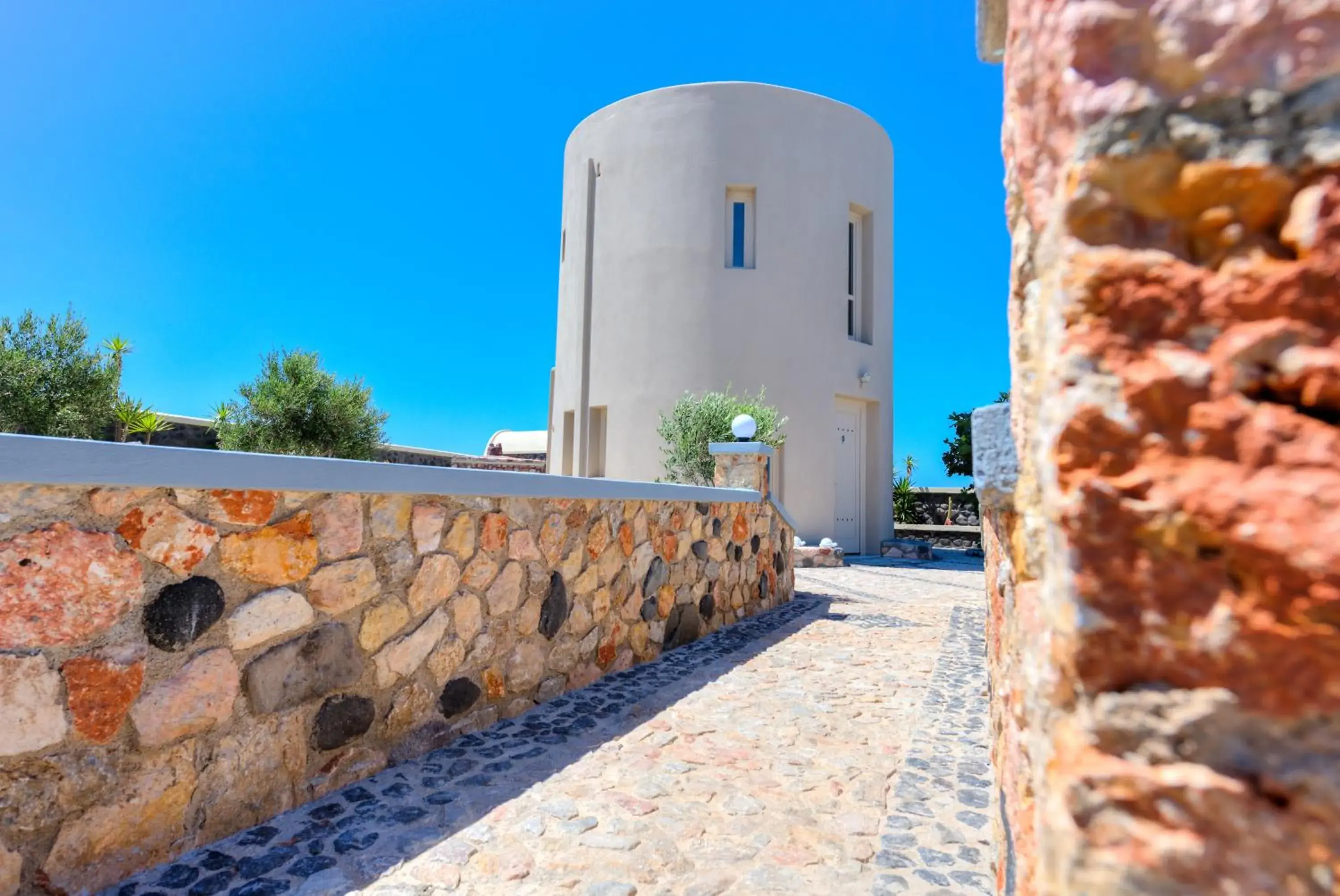 Windmill Private House with Sea View in Monolithia Windmill Private House with Sea View in Monolithia