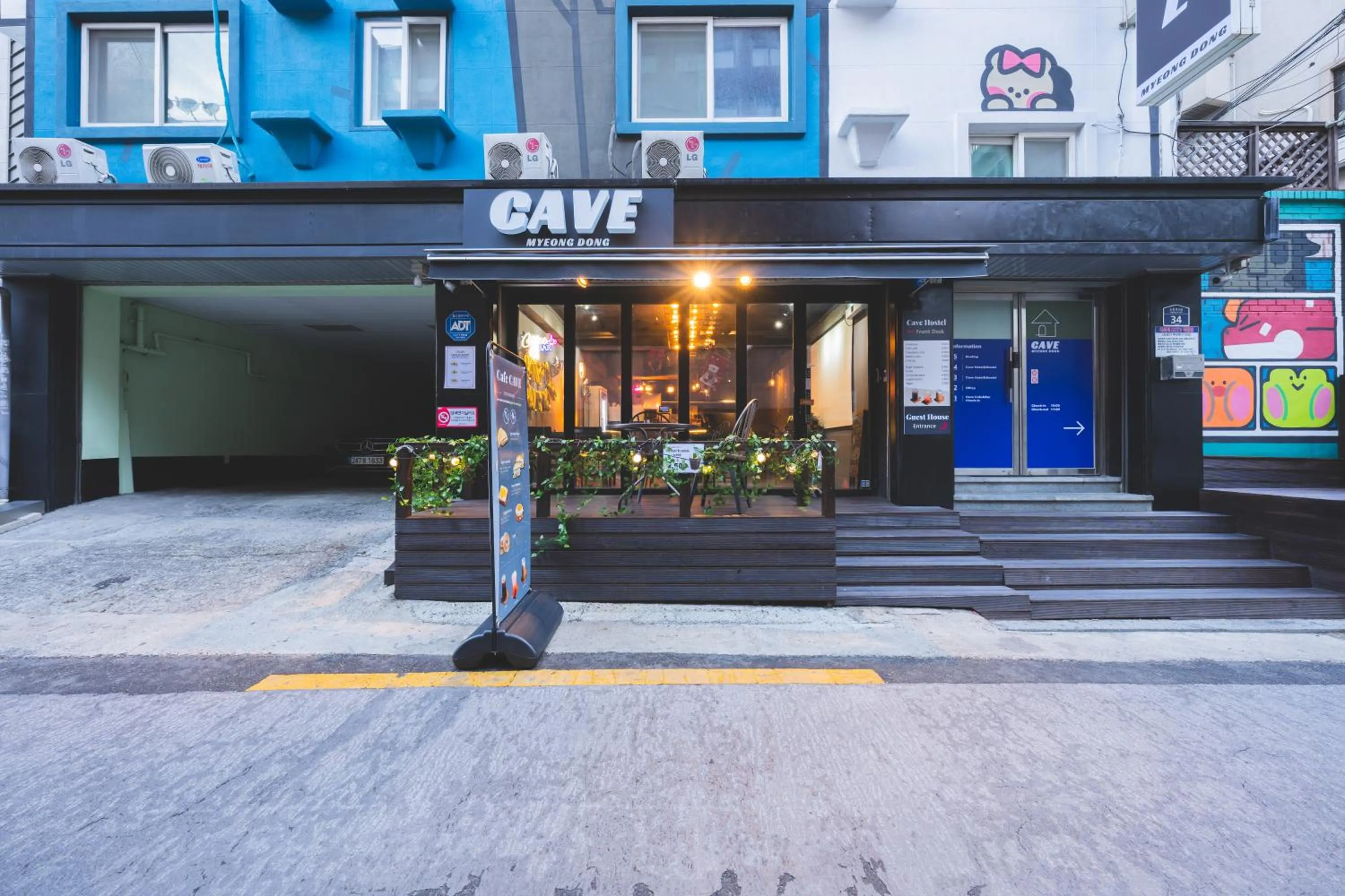 Property building in Cave Myeongdong