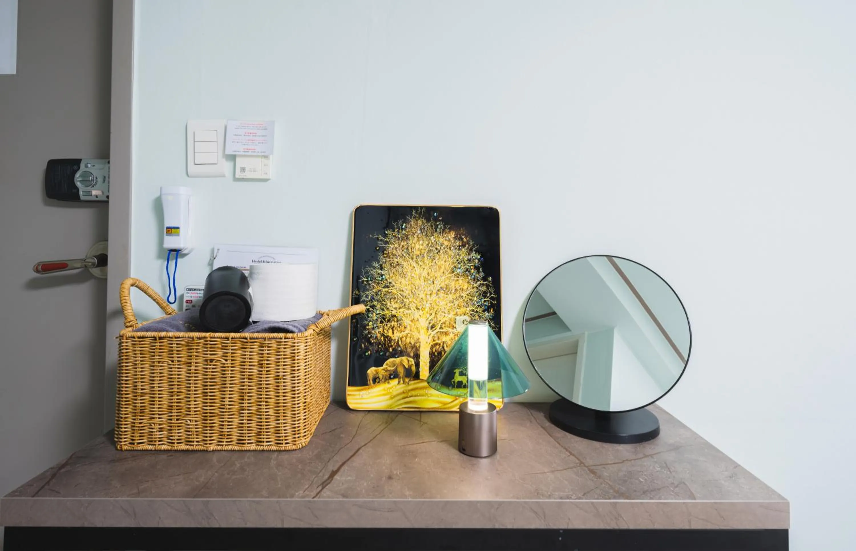 Decorative detail in Cave Myeongdong