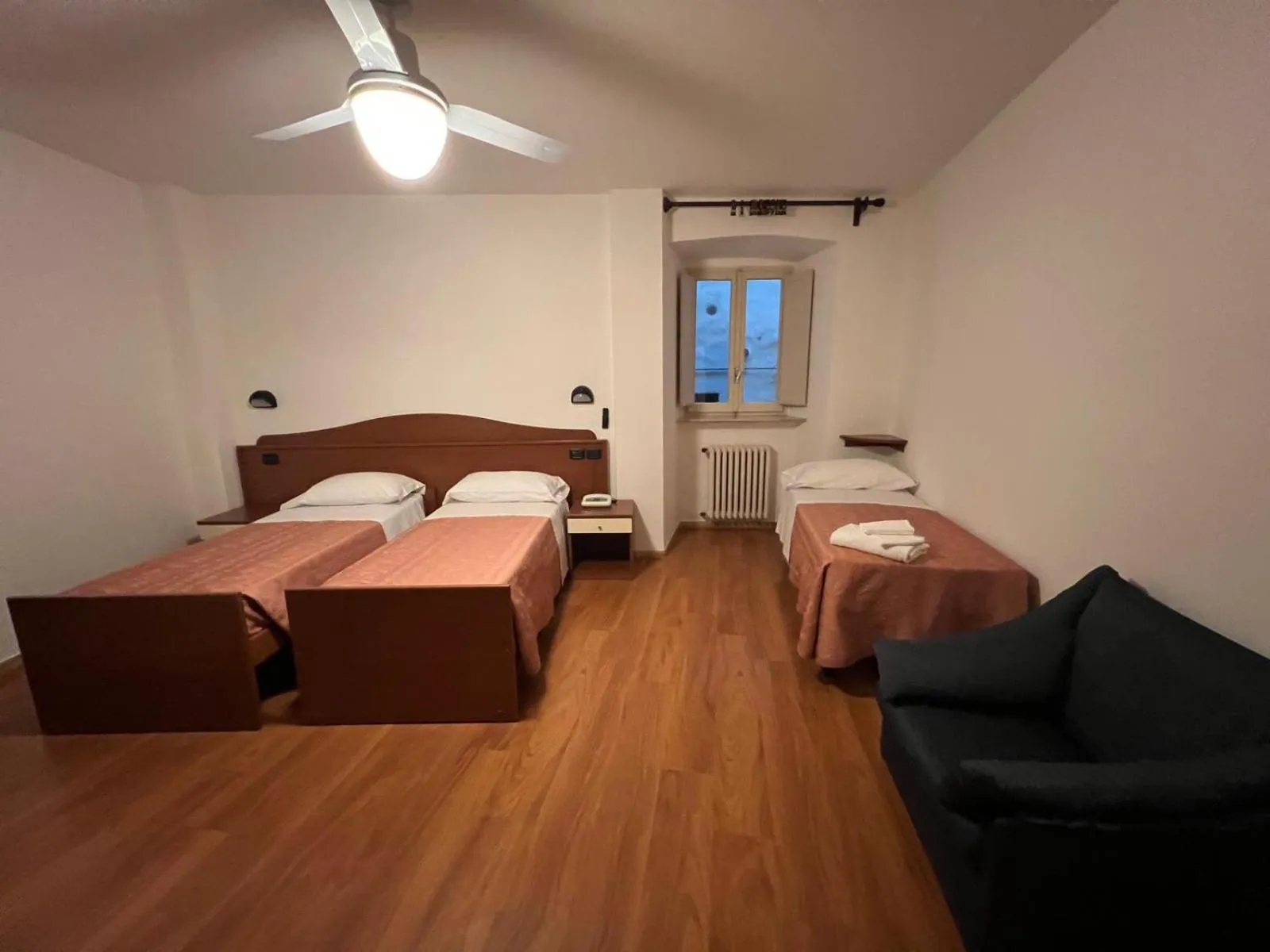 Bed in Hotel Roma Assisi