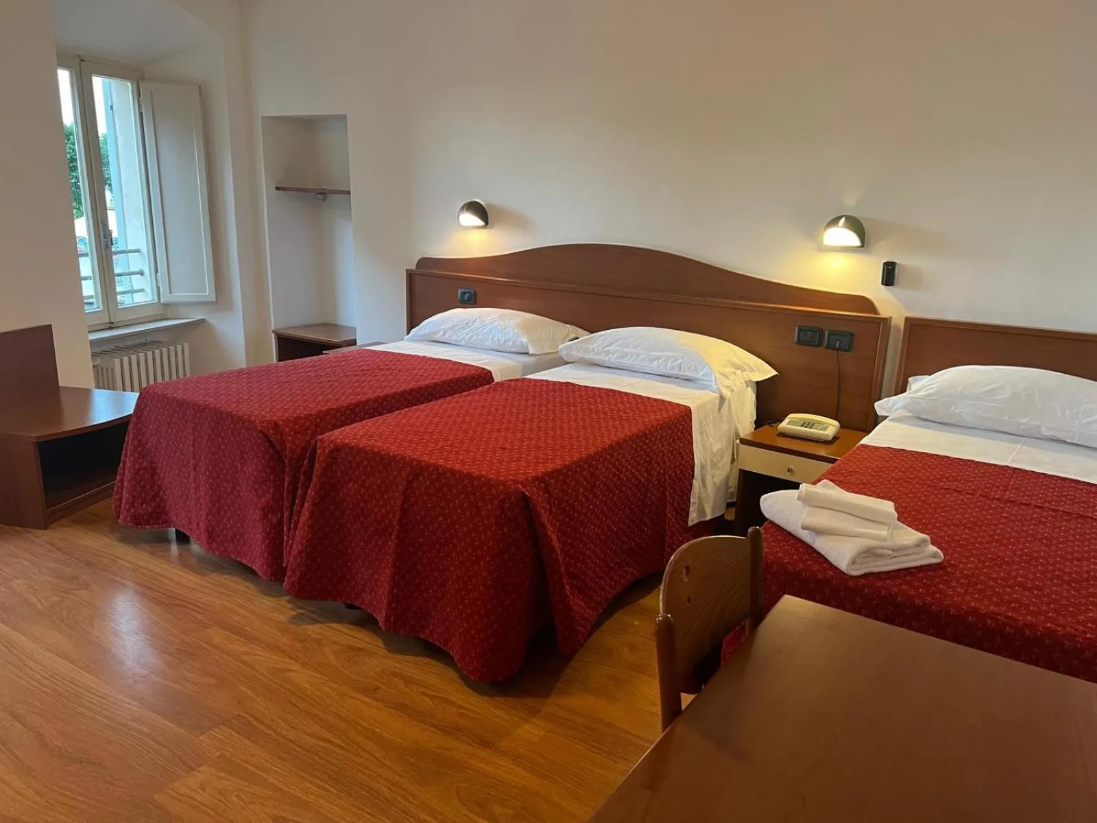 Bed in Hotel Roma Assisi