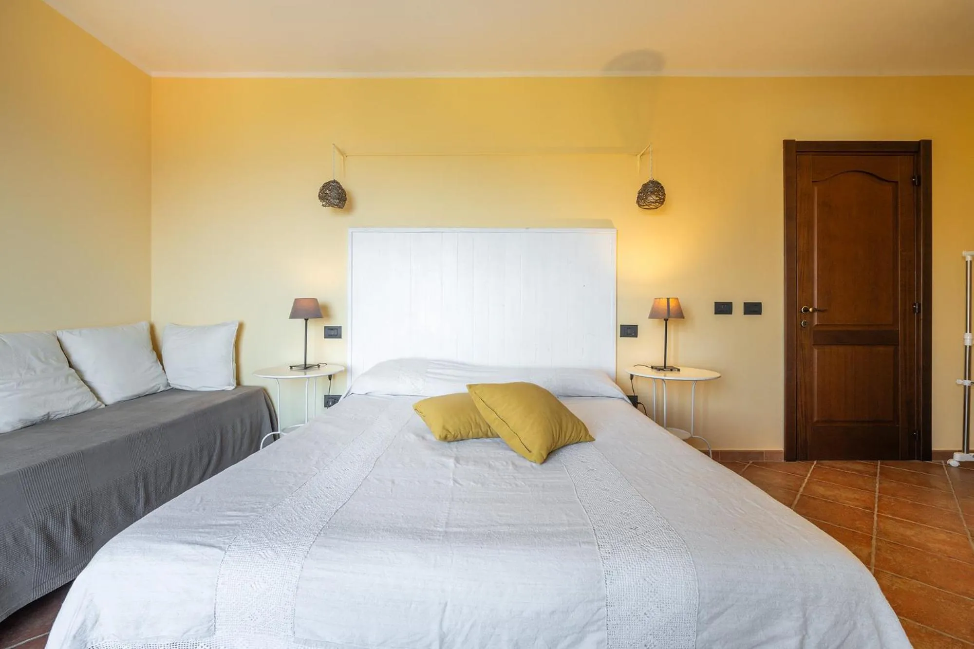 Bed in B&B Pedra Rubia