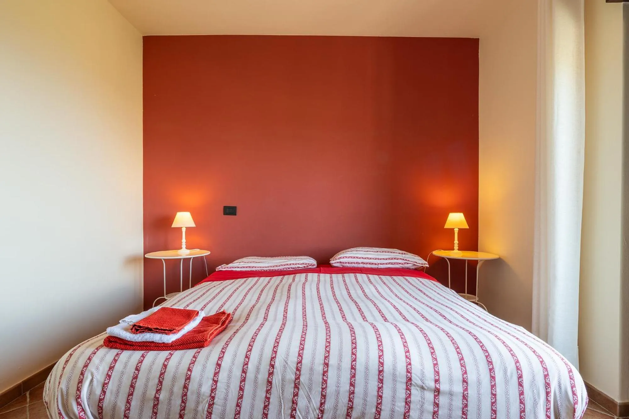 Bed in B&B Pedra Rubia