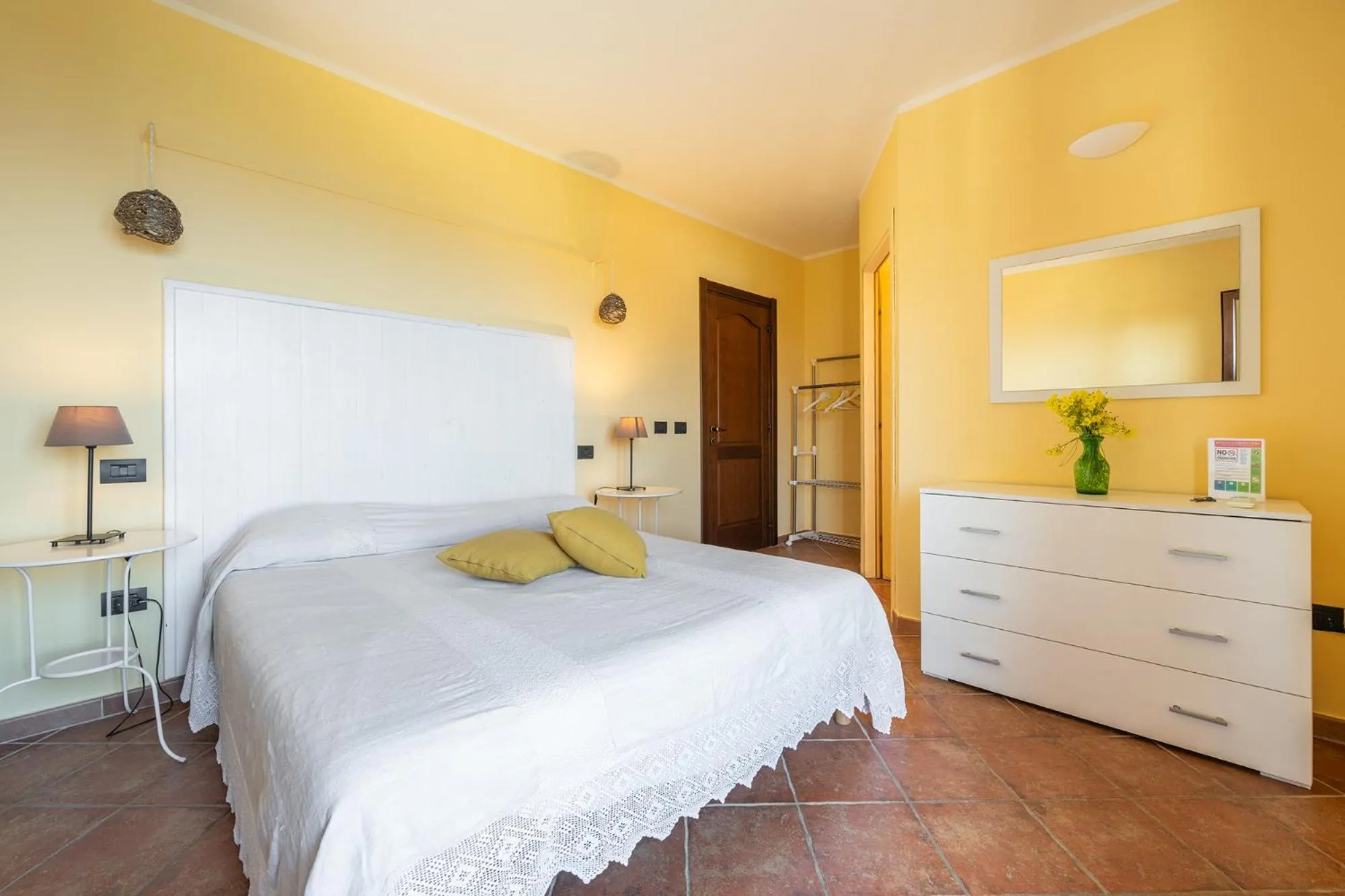 Bed in B&B Pedra Rubia