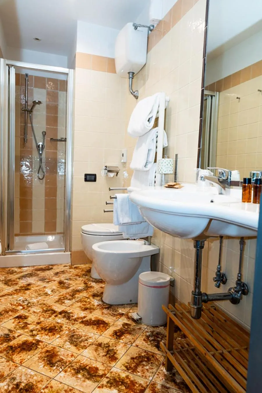 Bathroom in Locanda dei Poeti Rooms & Apartments
