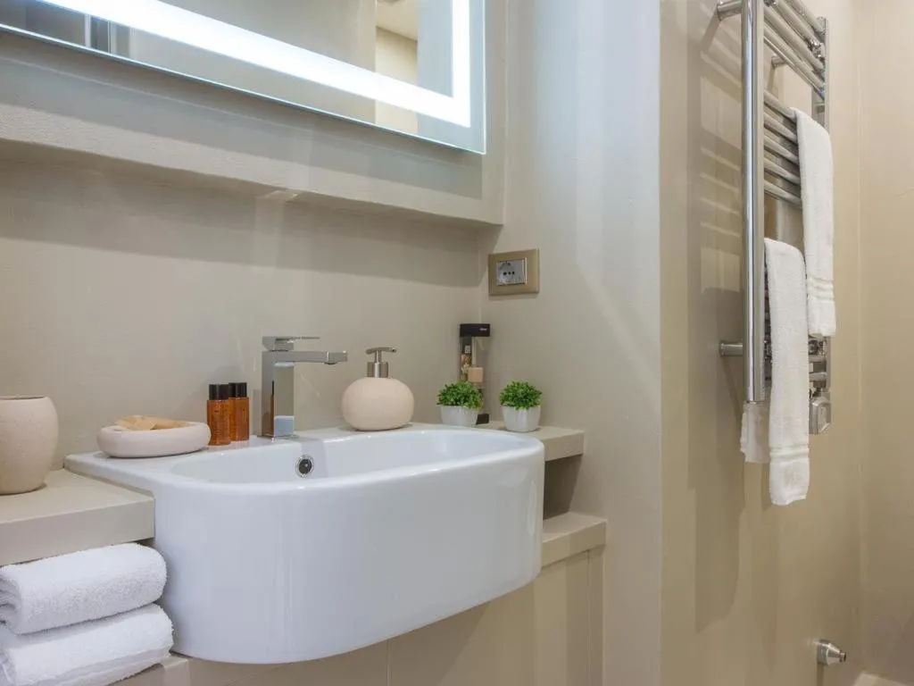 Bathroom in Locanda dei Poeti Rooms & Apartments