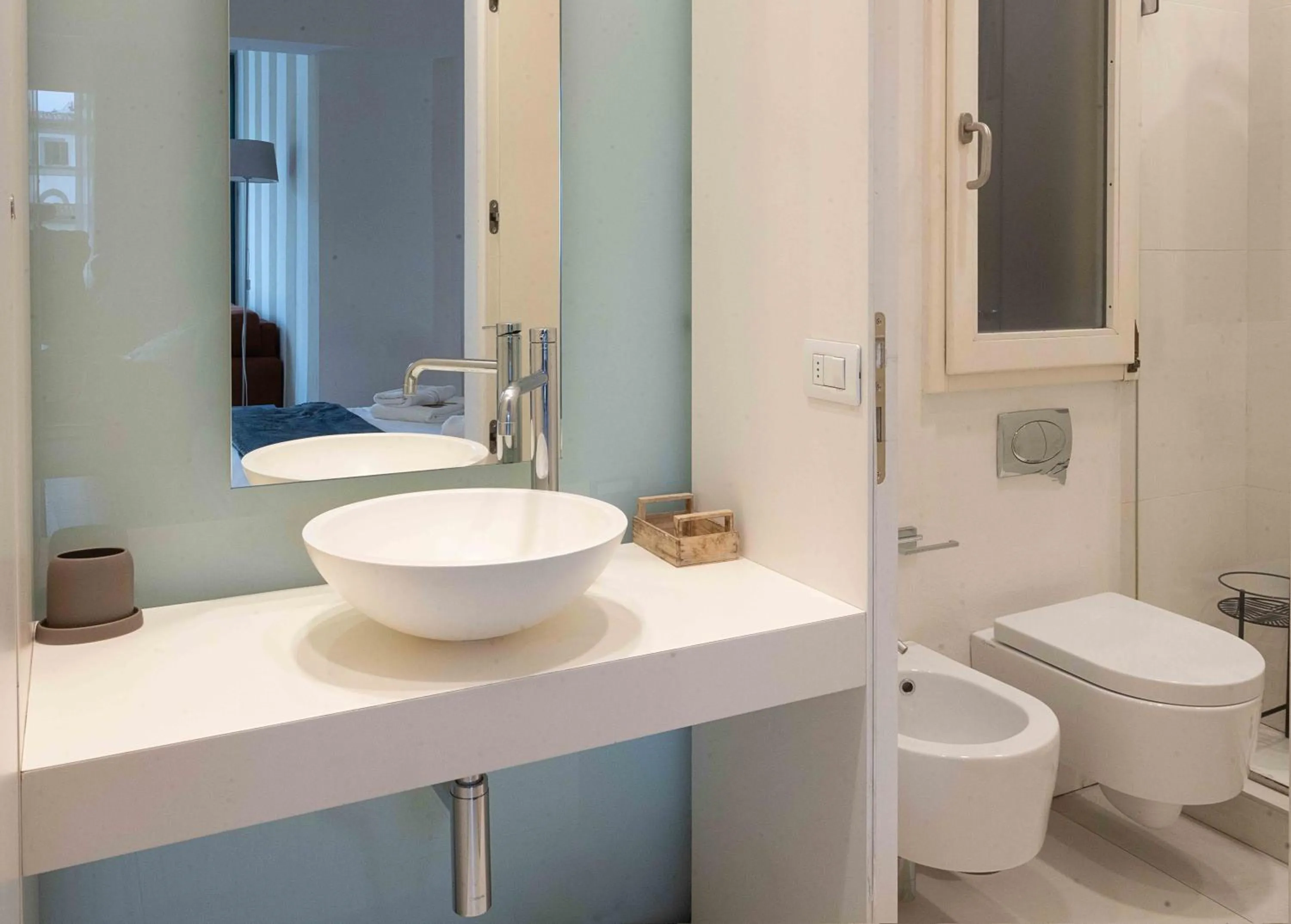 Bathroom in Locanda dei Poeti Rooms & Apartments