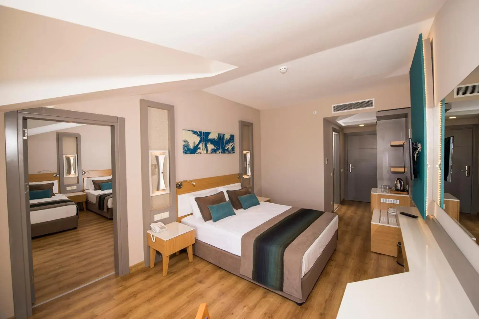 Bed in Palm World Side Resort & Spa Bed in Palm World Side Resort & Spa