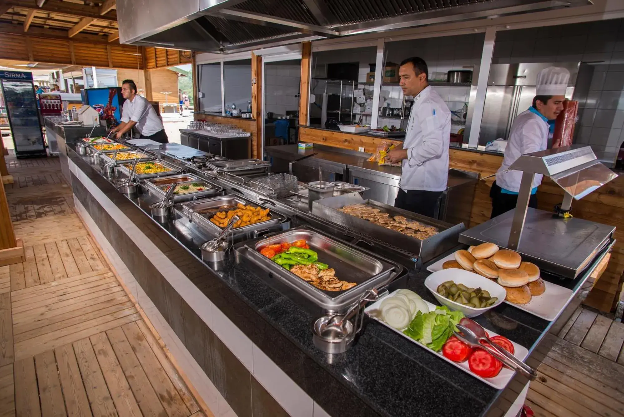 Food close-up in Palm World Side Resort & Spa Food close-up in Palm World Side Resort & Spa