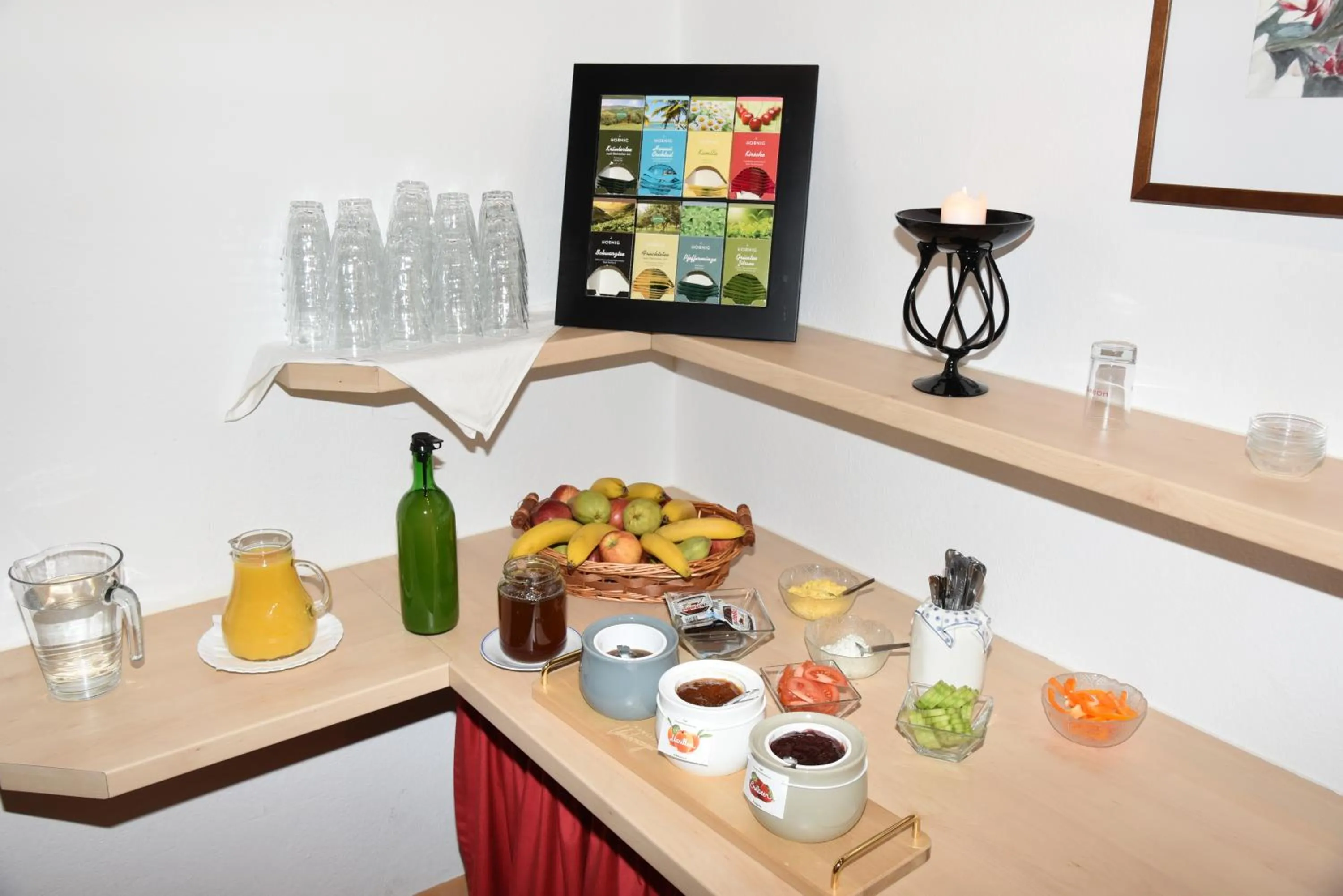 Buffet breakfast in Thermenpension Gigler