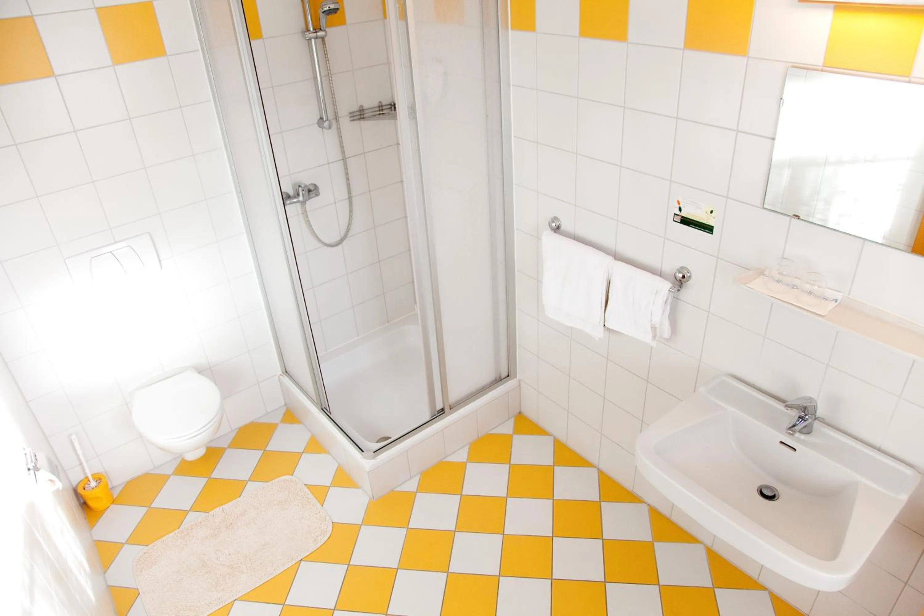 Bathroom in Thermenpension Gigler